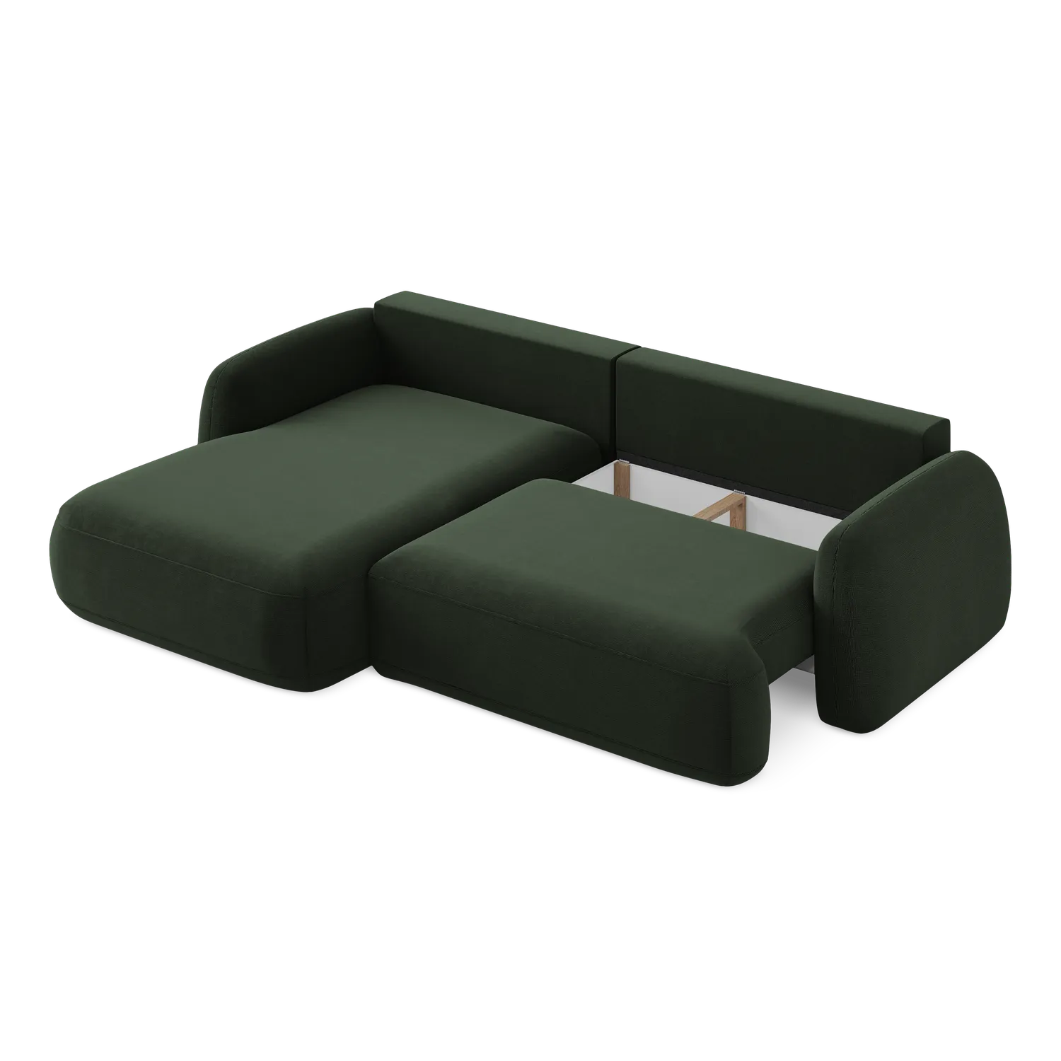 Cube - Agmamito - Butelkowa zieleń / Lewy