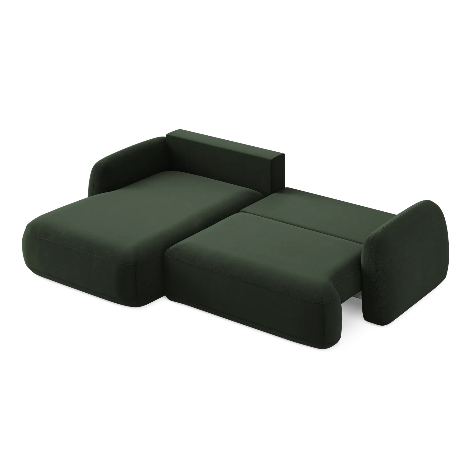 Cube - Agmamito - Butelkowa zieleń / Lewy