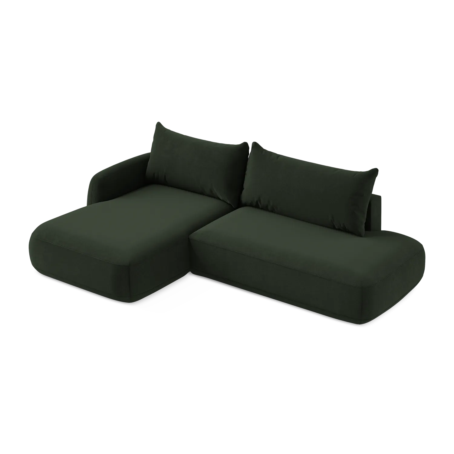 Cube - Agmamito - Butelkowa zieleń / Lewy