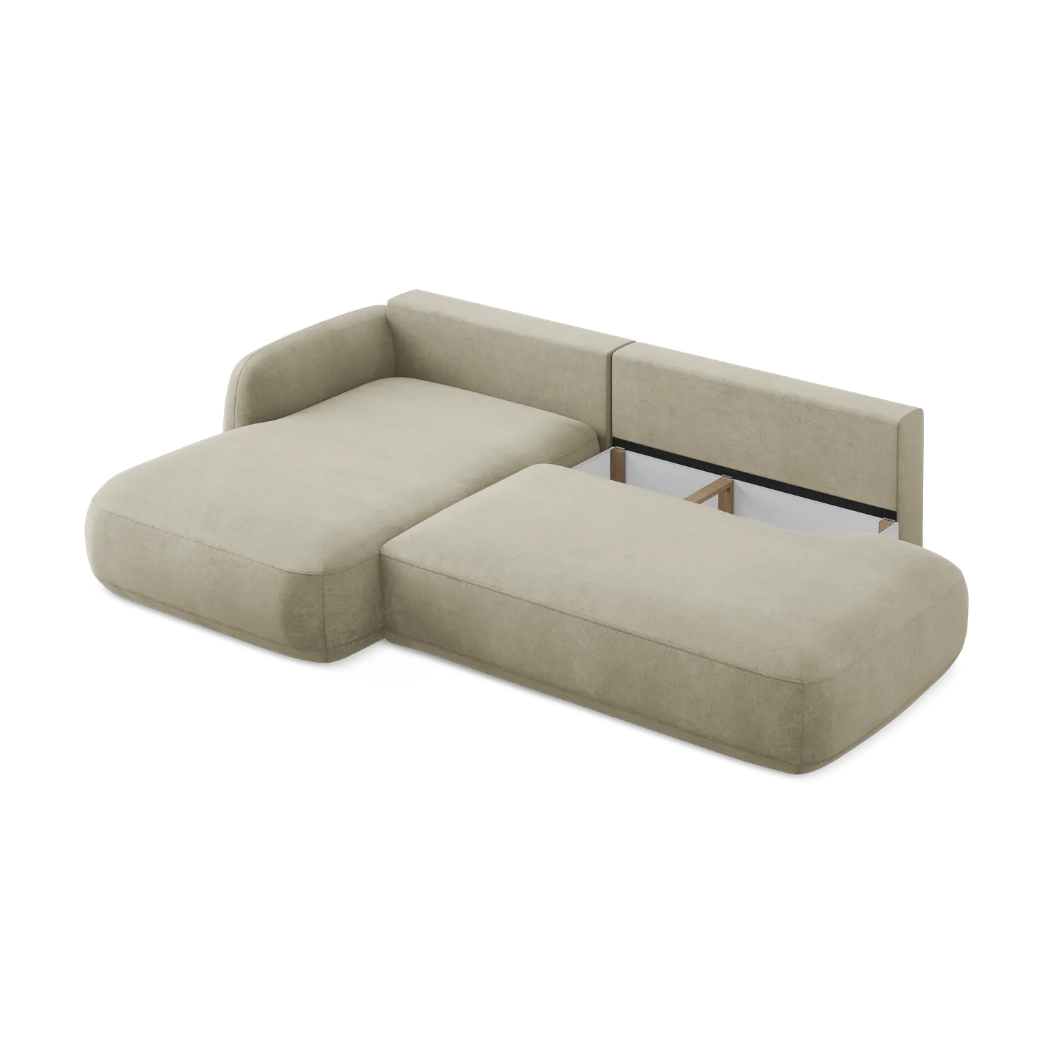 Flow - Sic - Beżowy / Lewy