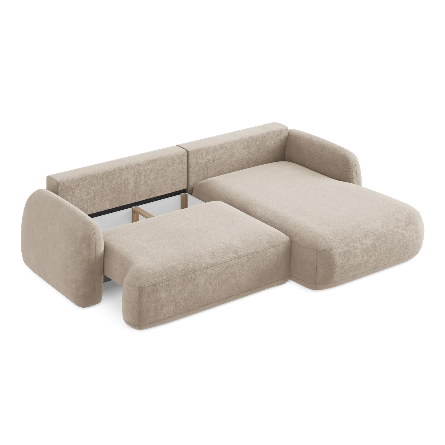 Tresor - Fabb - Ciemny beż / Prawy