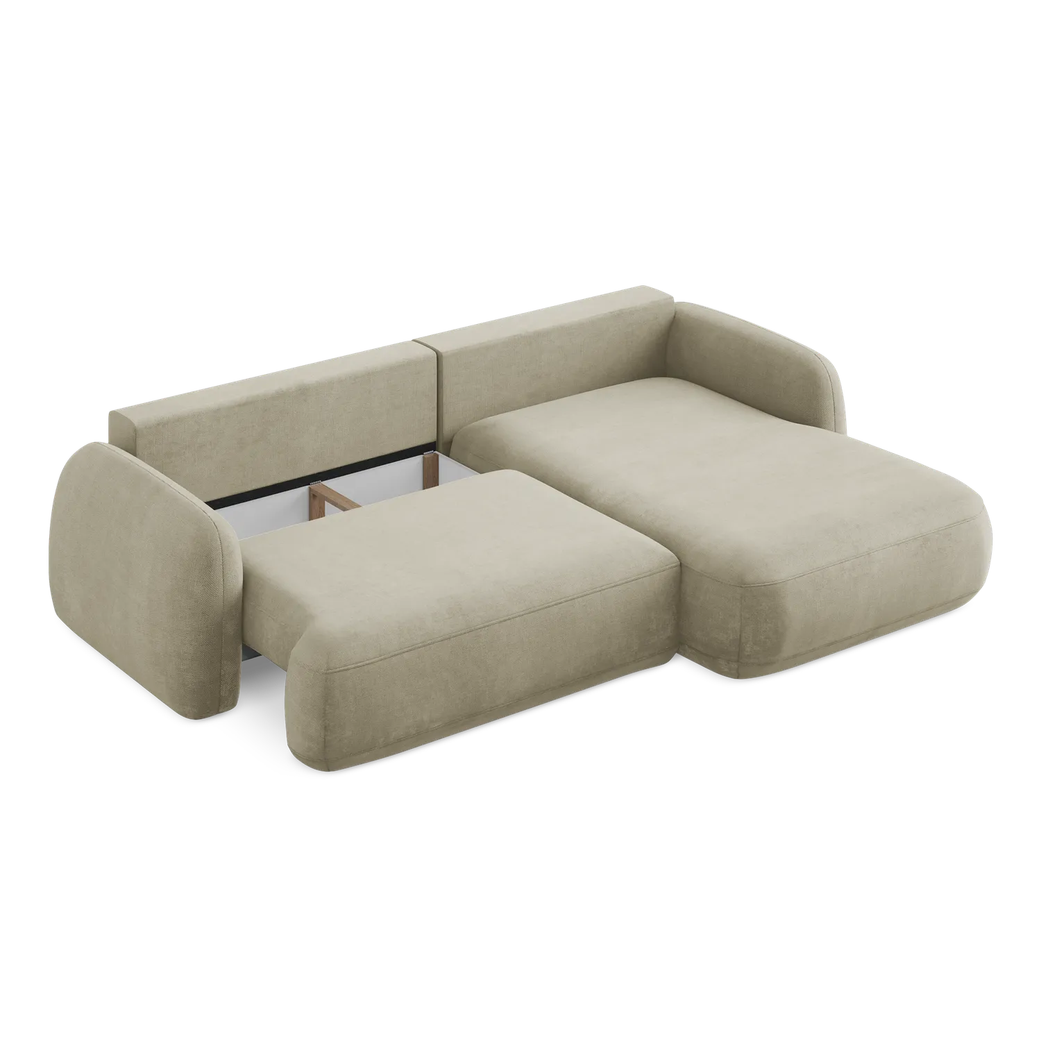 Flow - Sic - Beżowy / Prawy