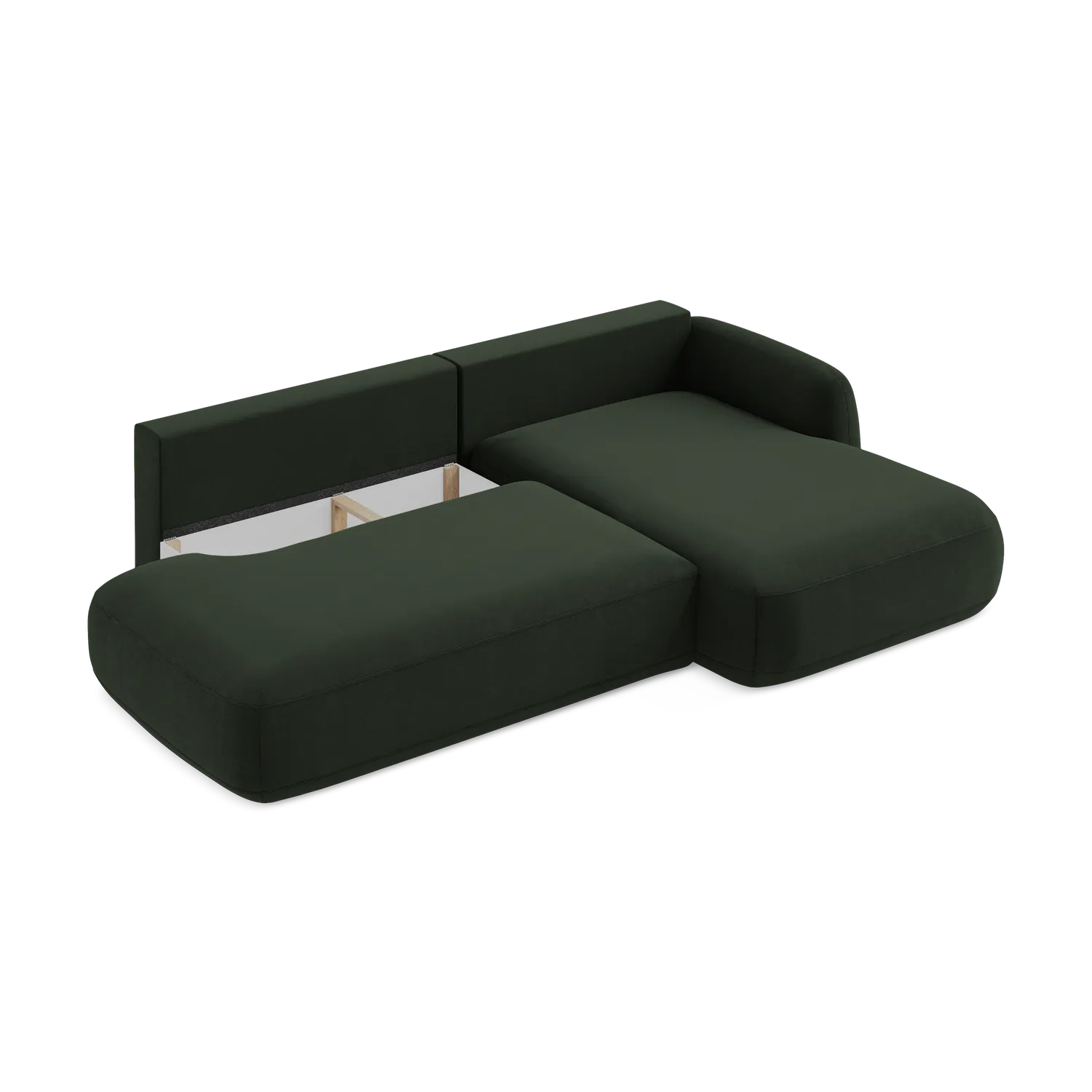 Cube - Agmamito - Butelkowa zieleń / Prawy