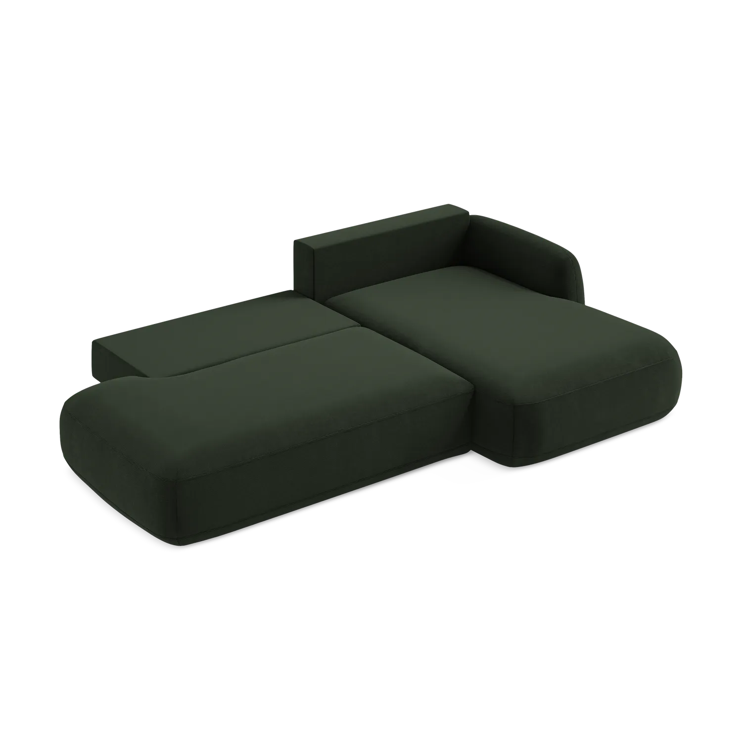 Cube - Agmamito - Butelkowa zieleń / Prawy