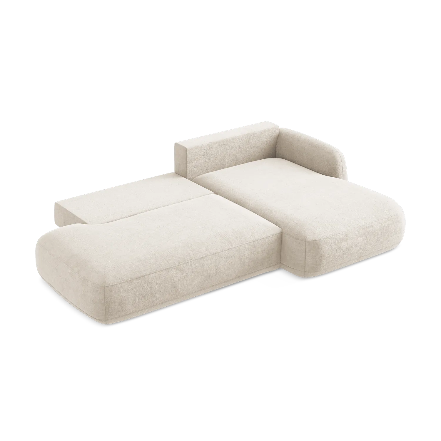 Tresor - Fabb - Jasny beż / Prawy