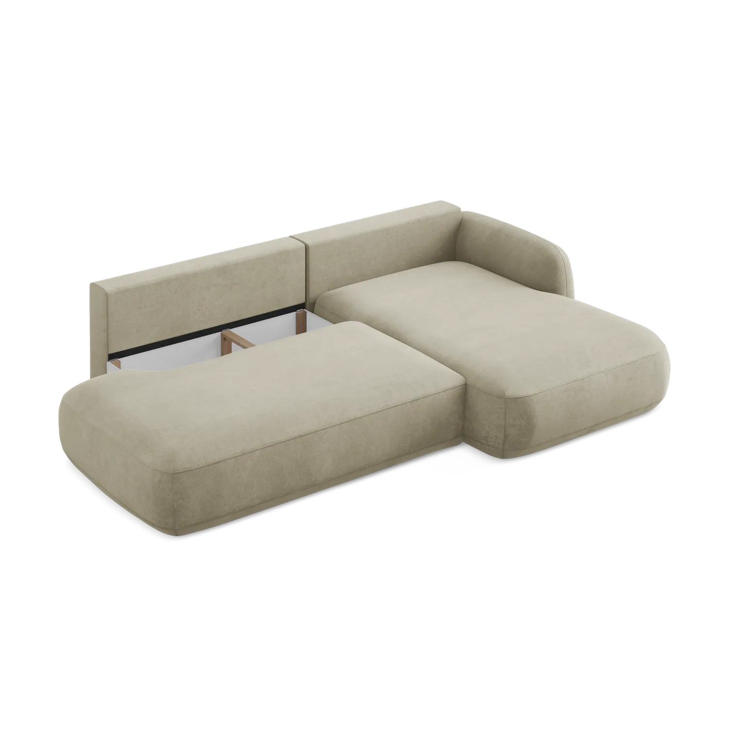 Flow - Sic - Beżowy / Prawy