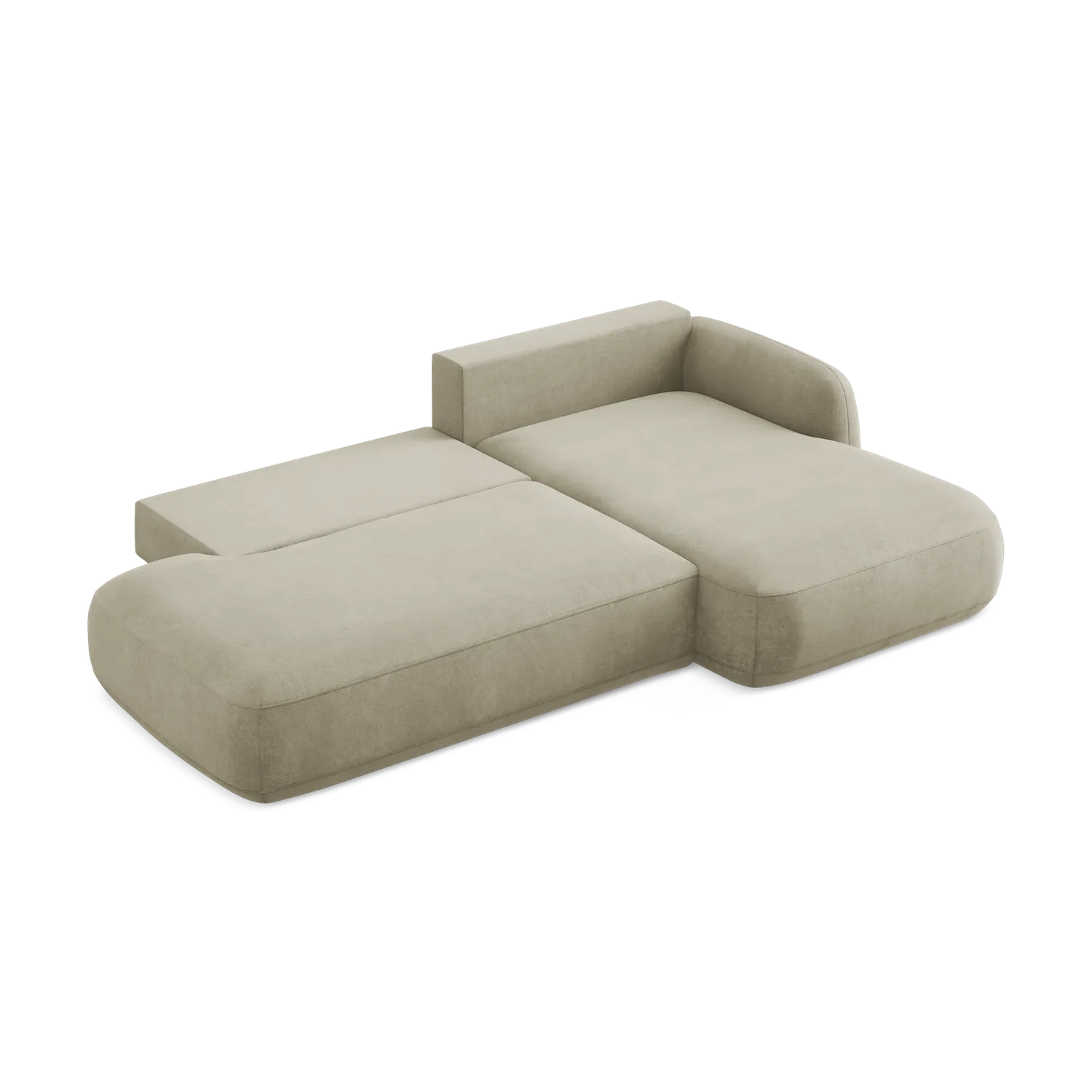 Flow - Sic - Beżowy / Prawy