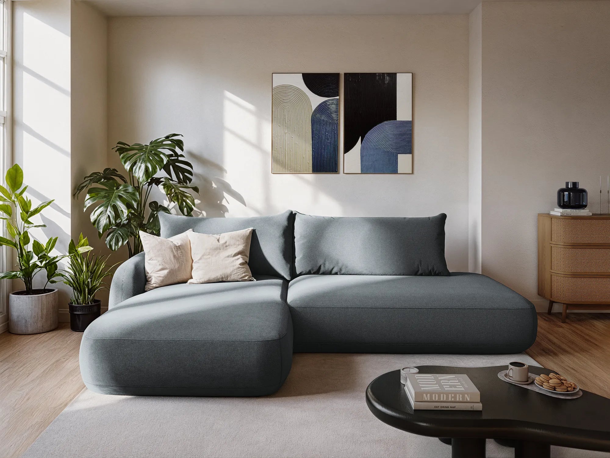 Flow - Sic - Beżowy / Prawy