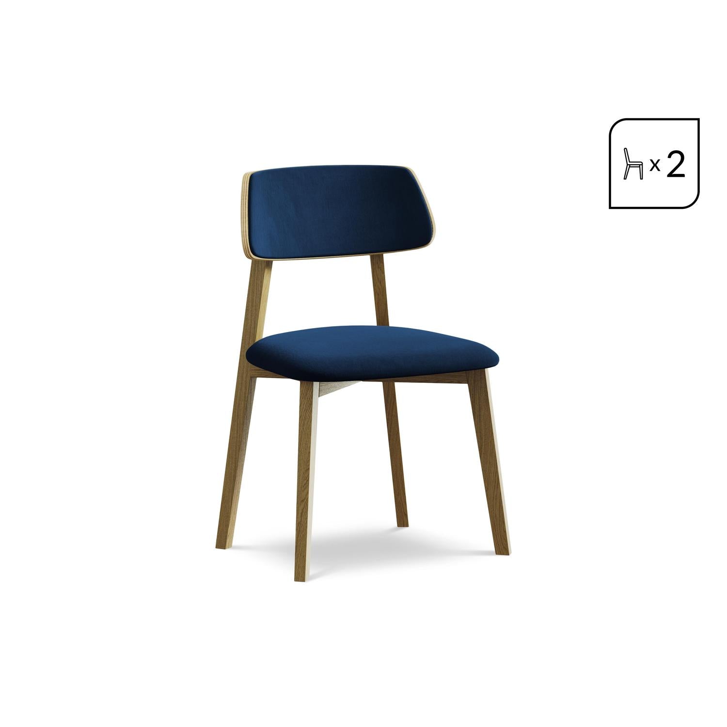 Bluvel - Fabb - Królewski niebieski