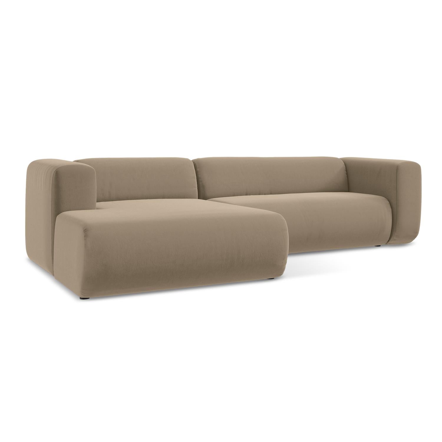 Riviera - Davis - Ciemny beż / Lewy