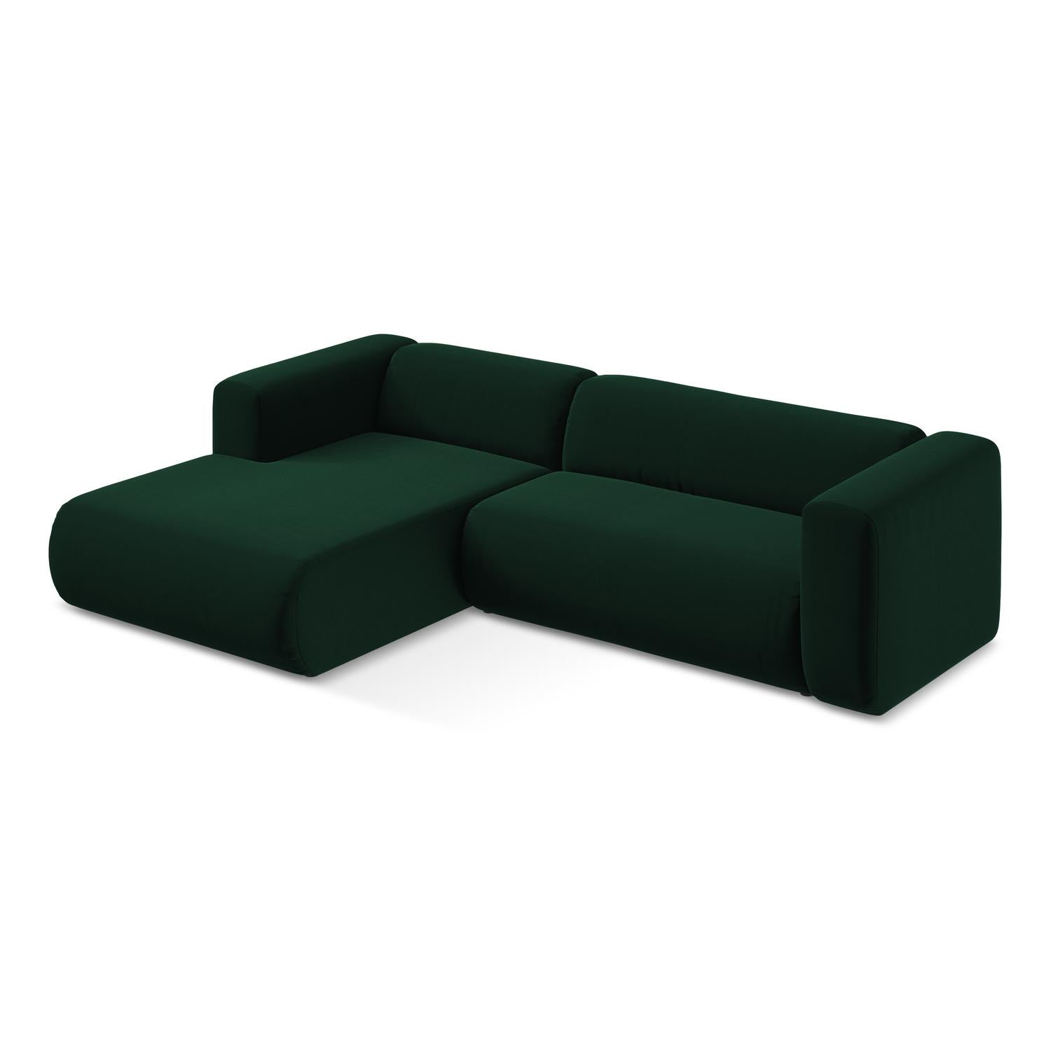 Riviera - Davis - Butelkowa zieleń / Lewy