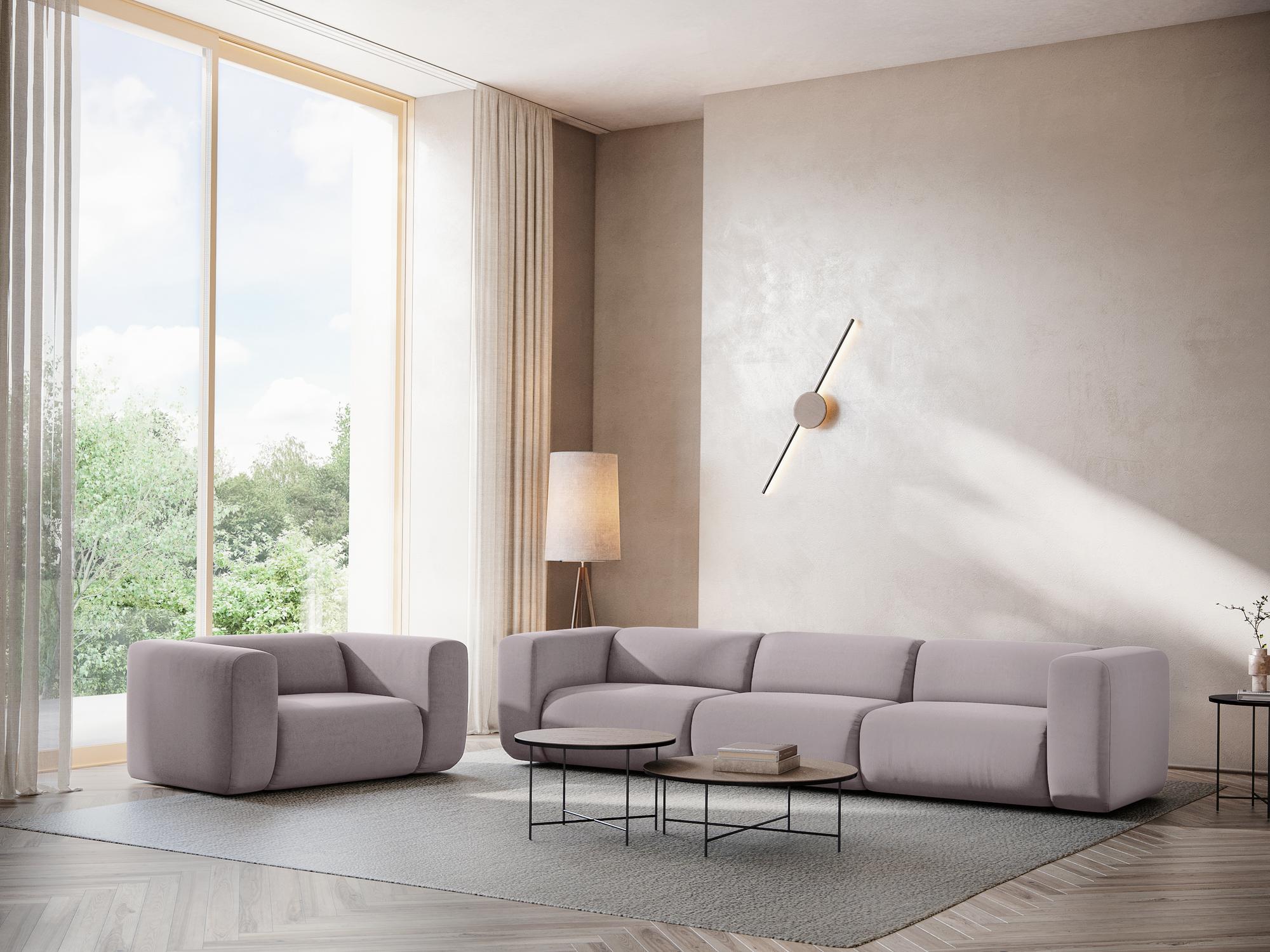 Riviera - Davis - Lawendowy / Lewy