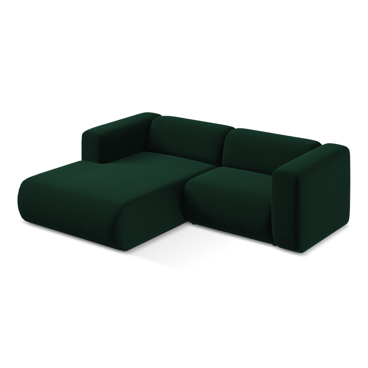 Riviera - Davis - Butelkowa zieleń / Lewy