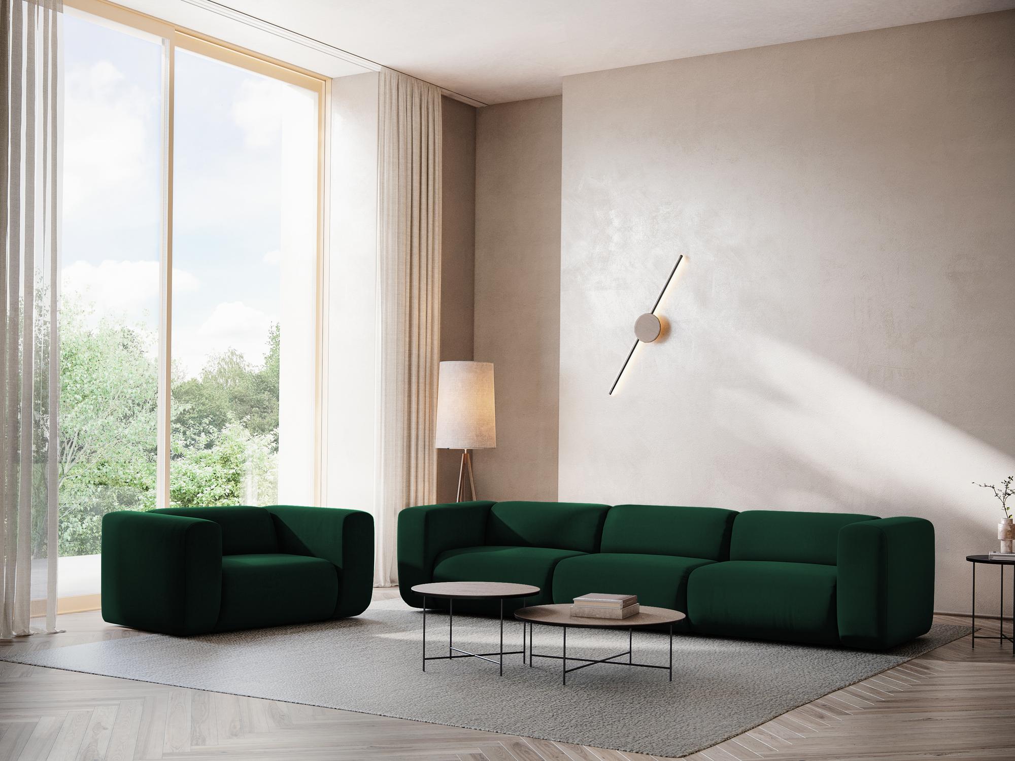 Riviera - Davis - Butelkowa zieleń / Lewy