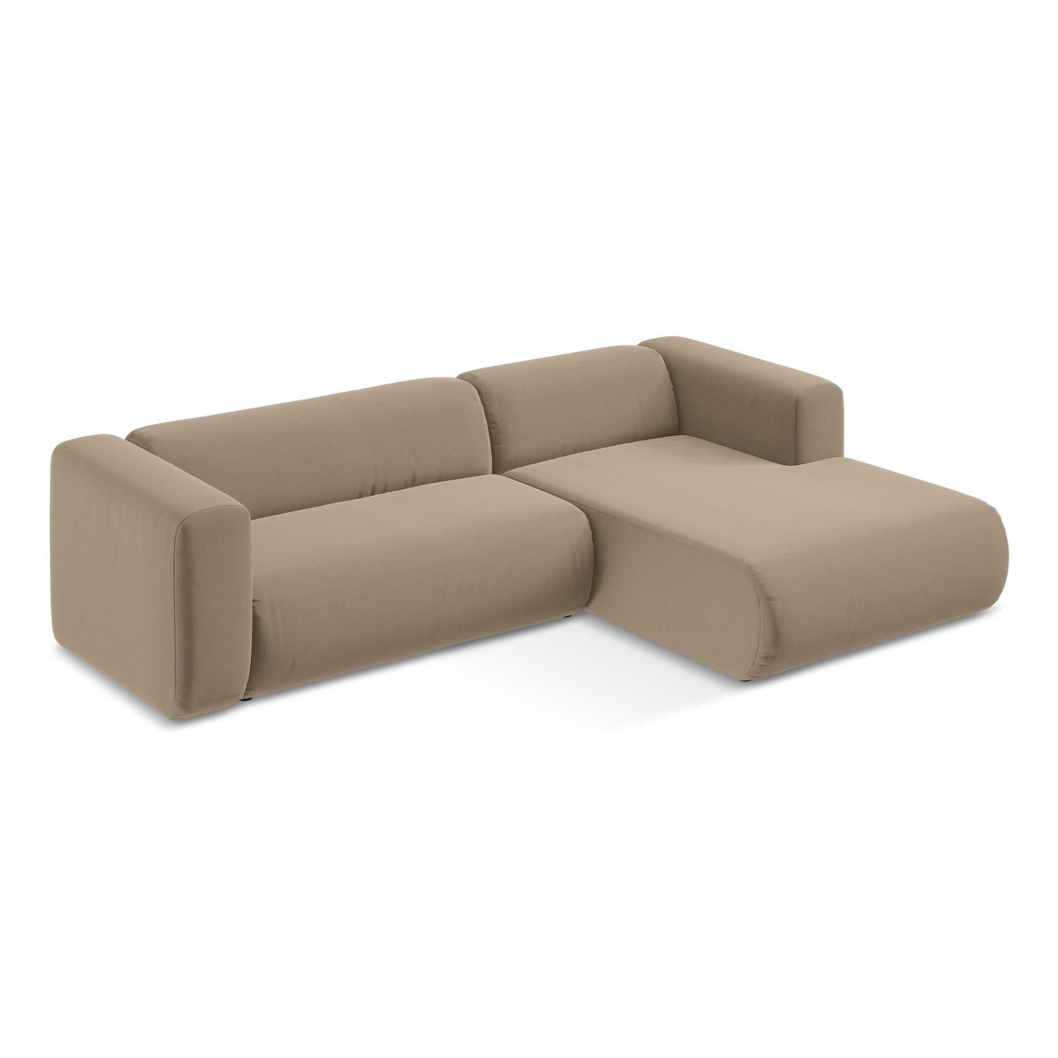 Riviera - Davis - Ciemny beż / Prawy