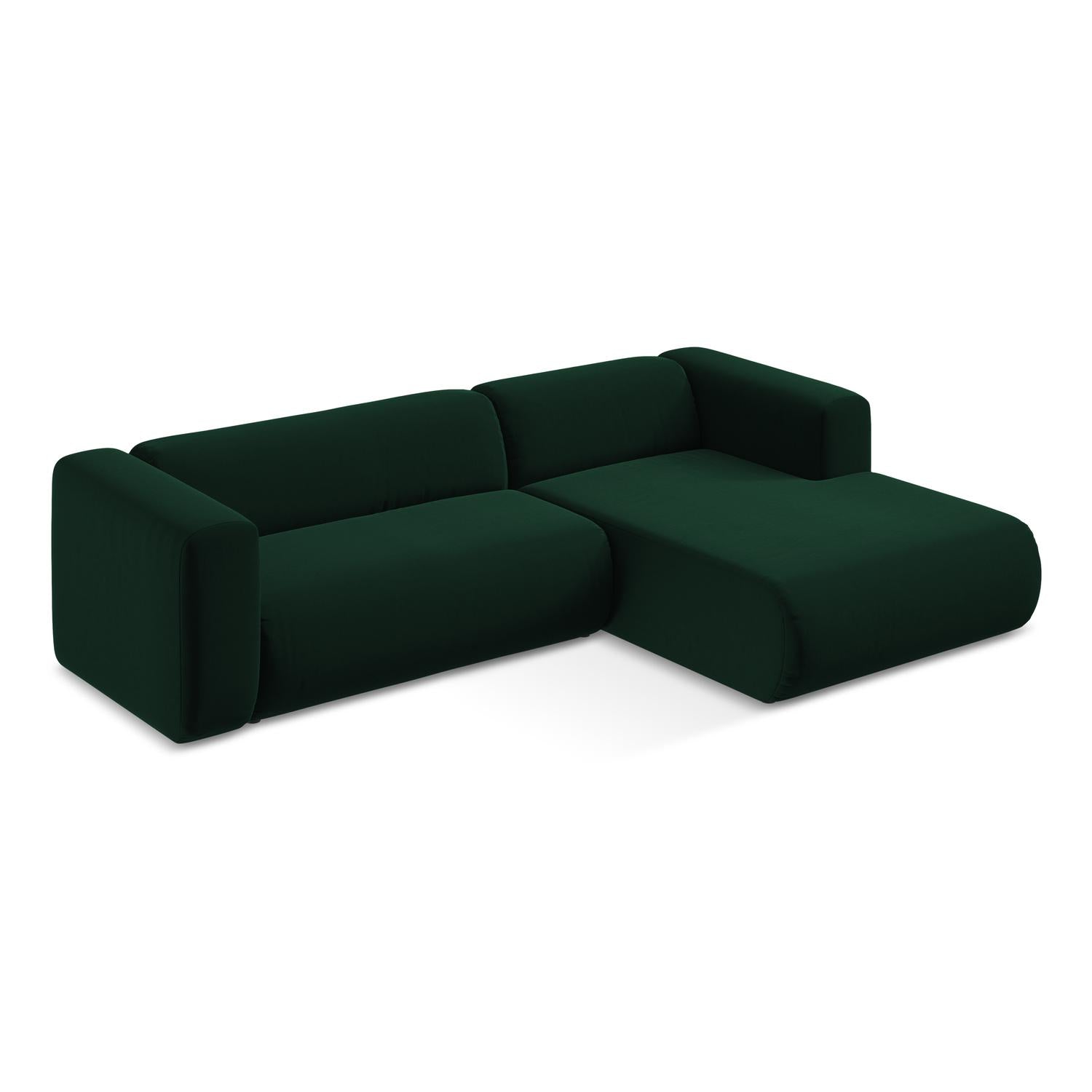 Riviera - Davis - Butelkowa zieleń / Prawy