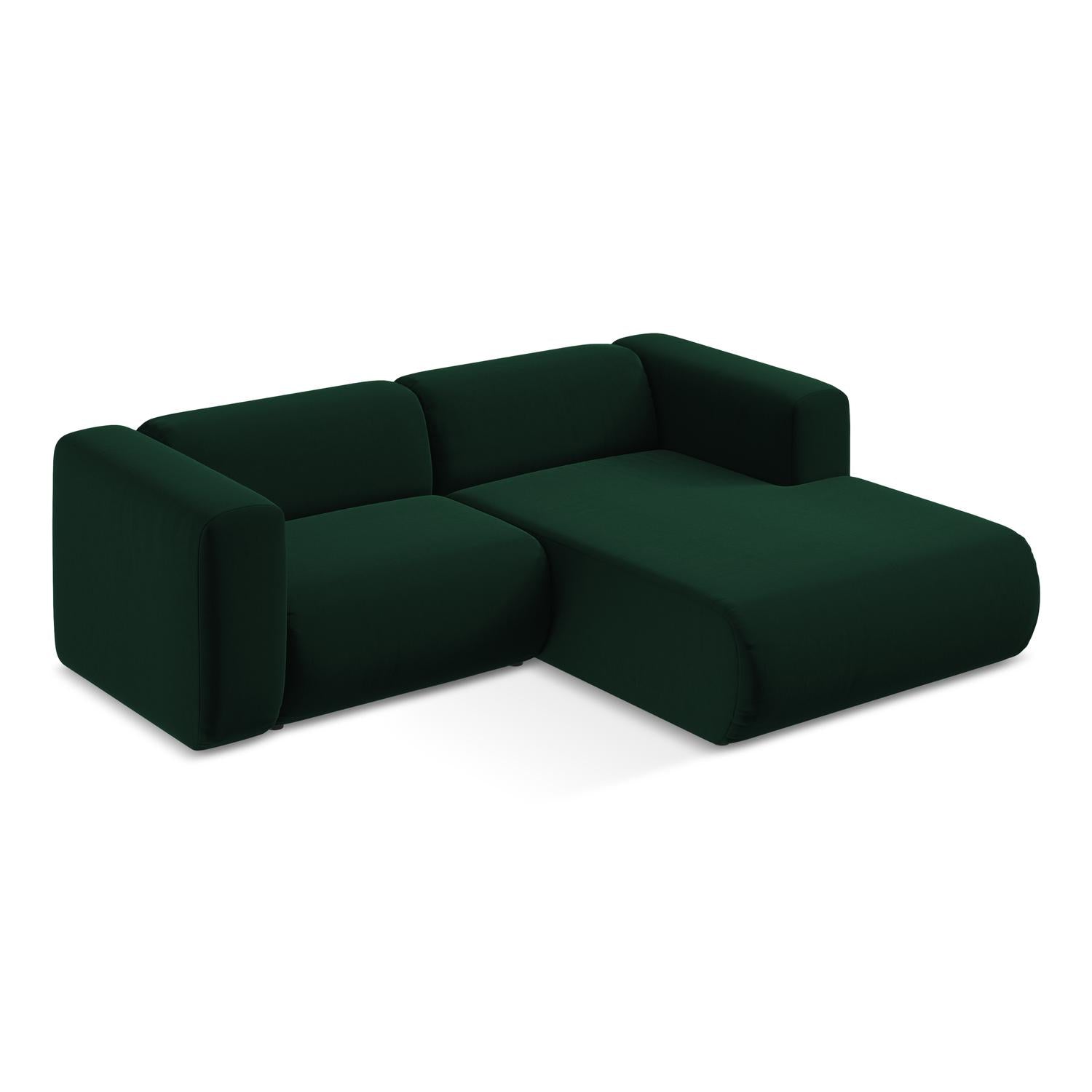 Riviera - Davis - Butelkowa zieleń / Prawy