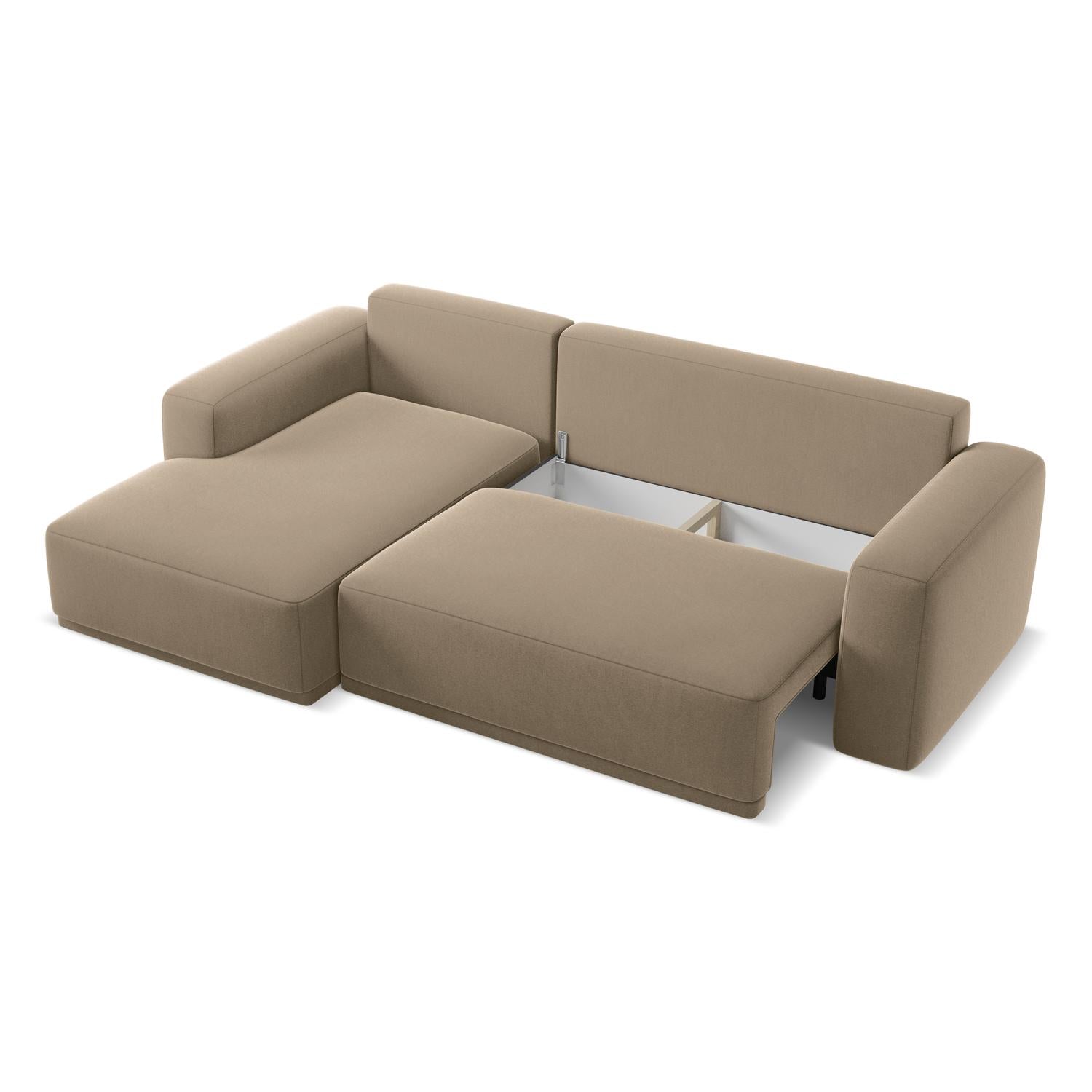 Riviera - Davis - Ciemny beż / Lewy