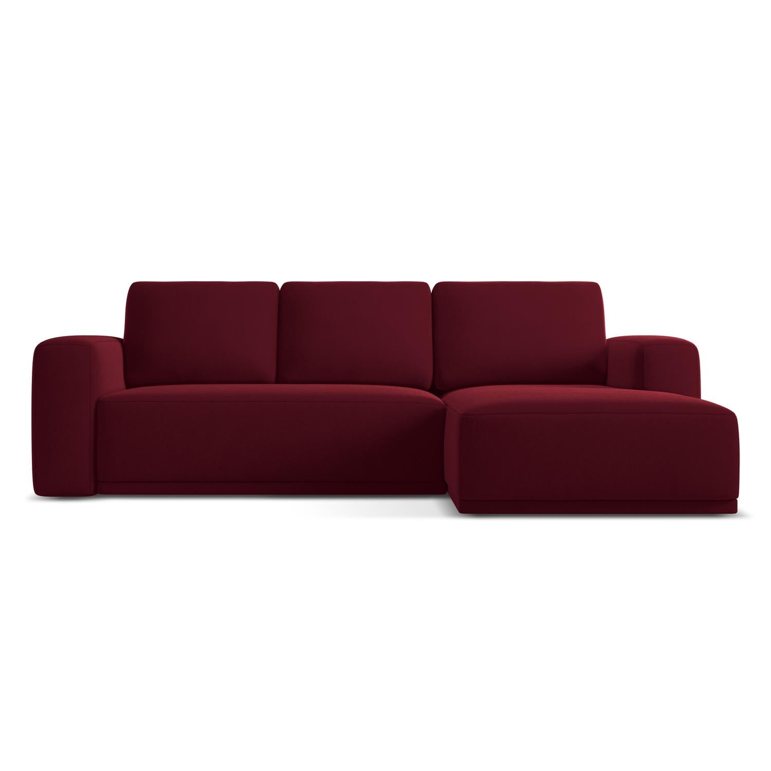 Riviera - Davis - Burgundowy / Prawy