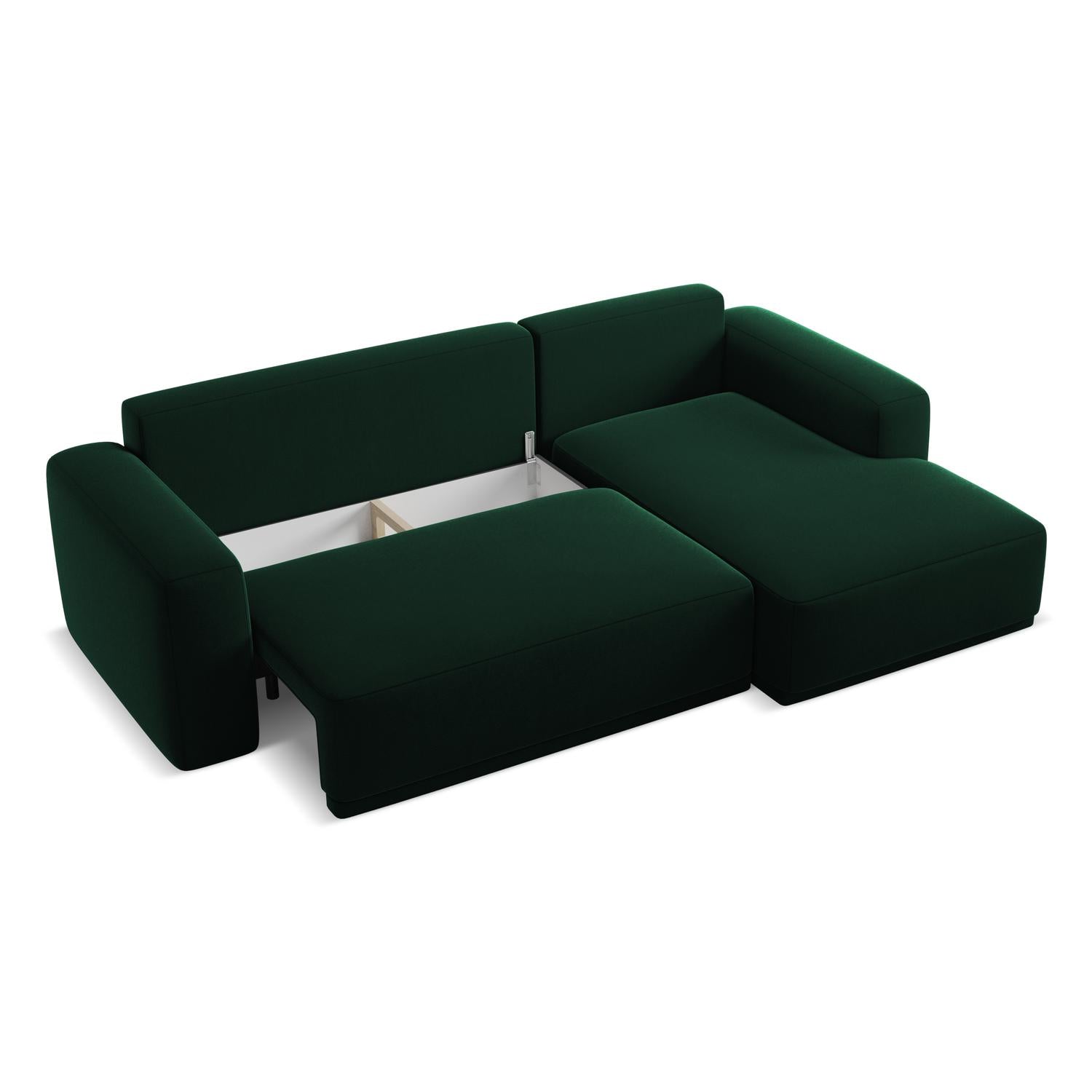 Riviera - Davis - Butelkowa zieleń / Prawy