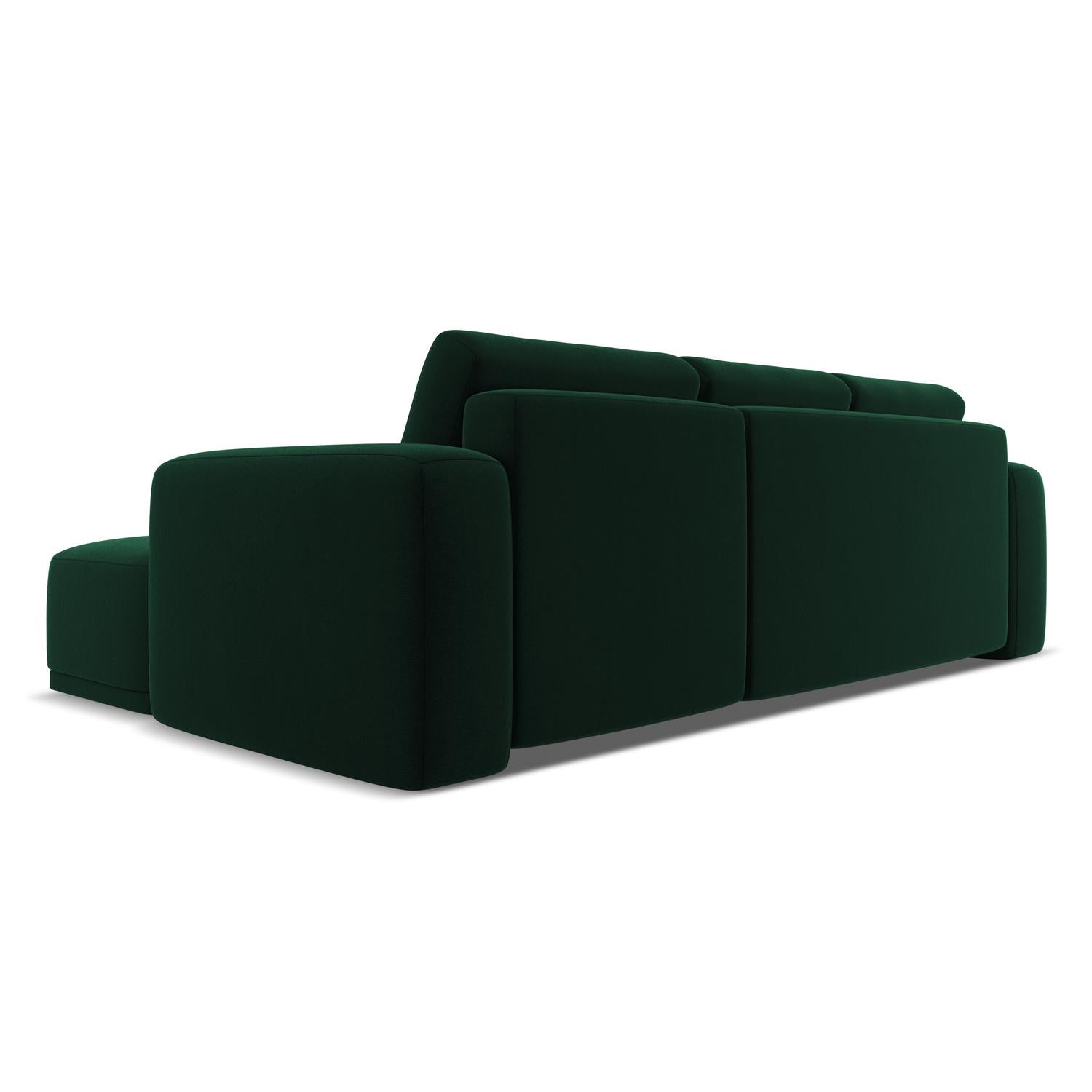 Riviera - Davis - Butelkowa zieleń / Prawy