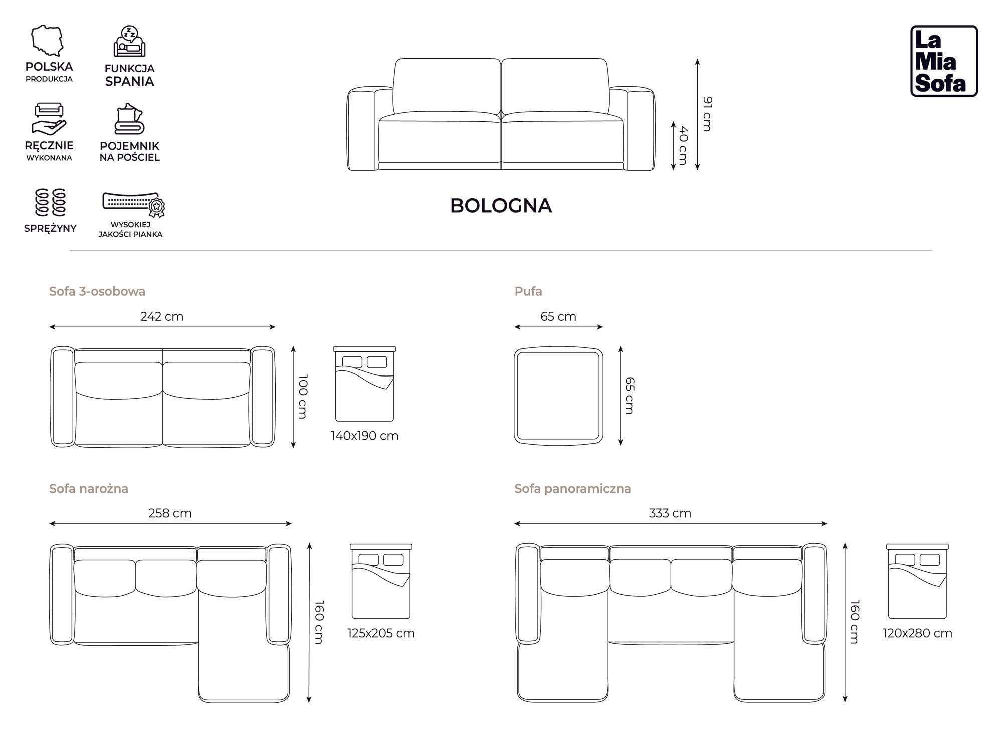 Aragon - Davis - Ciemny beż / Prawy