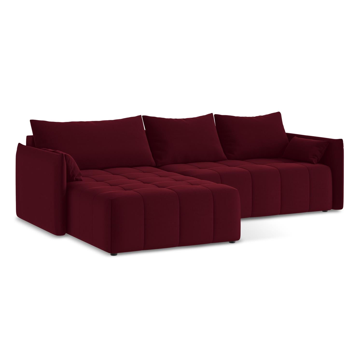 Riviera - Davis - Burgundowy / Lewy