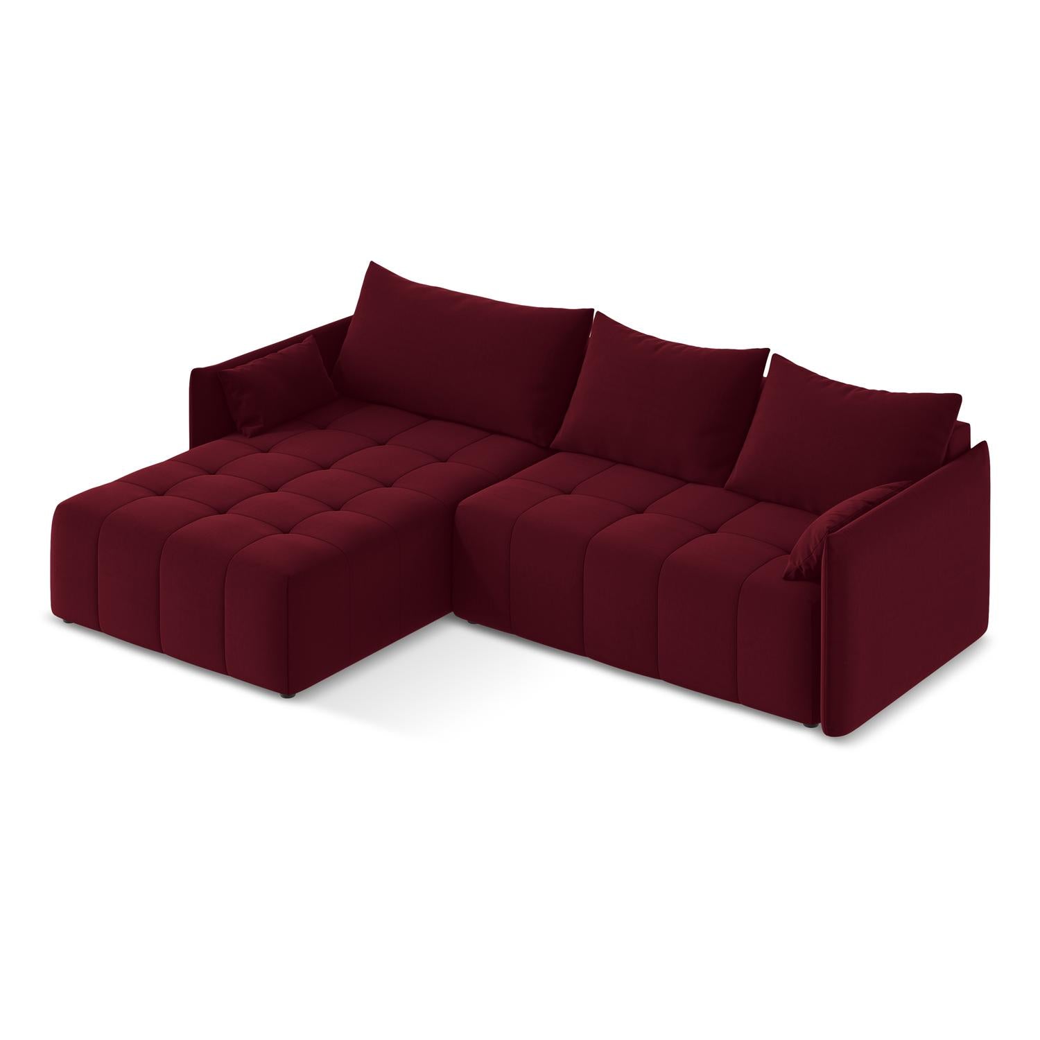 Riviera - Davis - Burgundowy / Lewy