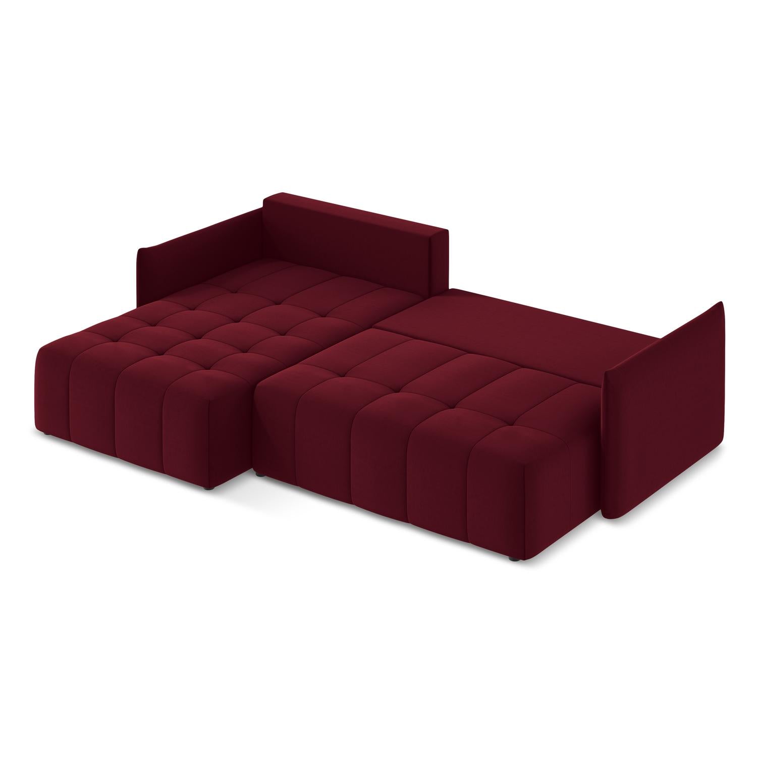 Riviera - Davis - Burgundowy / Lewy