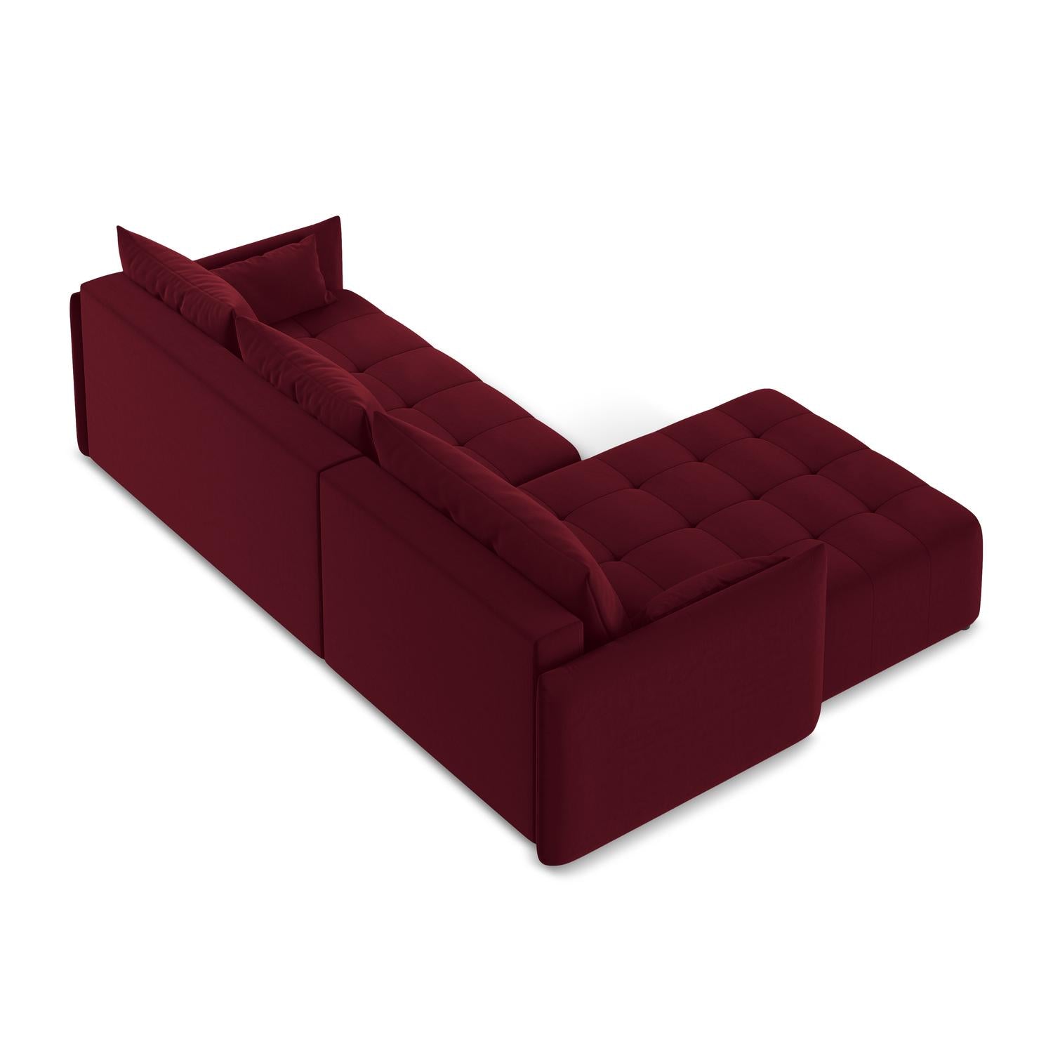 Riviera - Davis - Burgundowy / Lewy