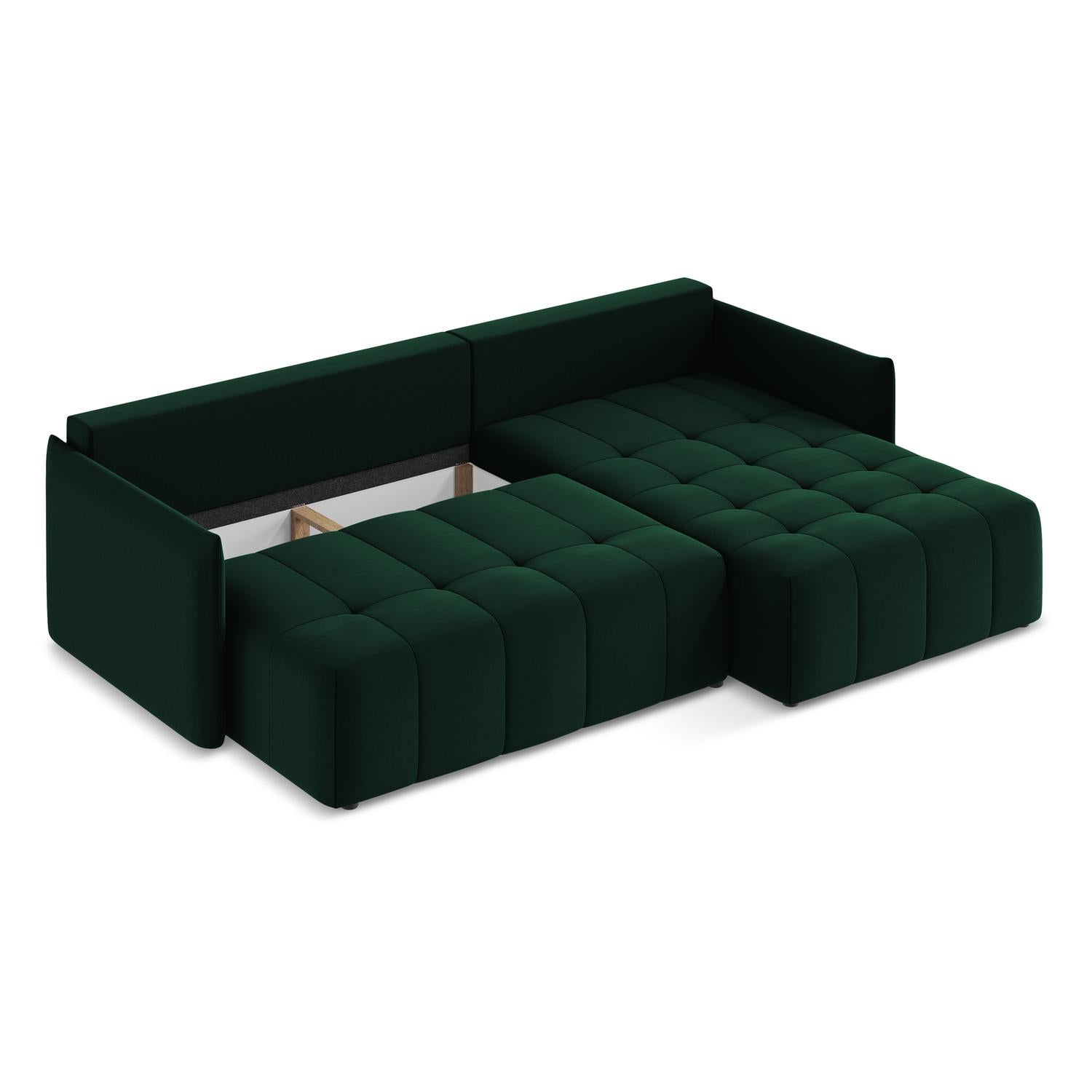 Riviera - Davis - Butelkowa zieleń / Prawy