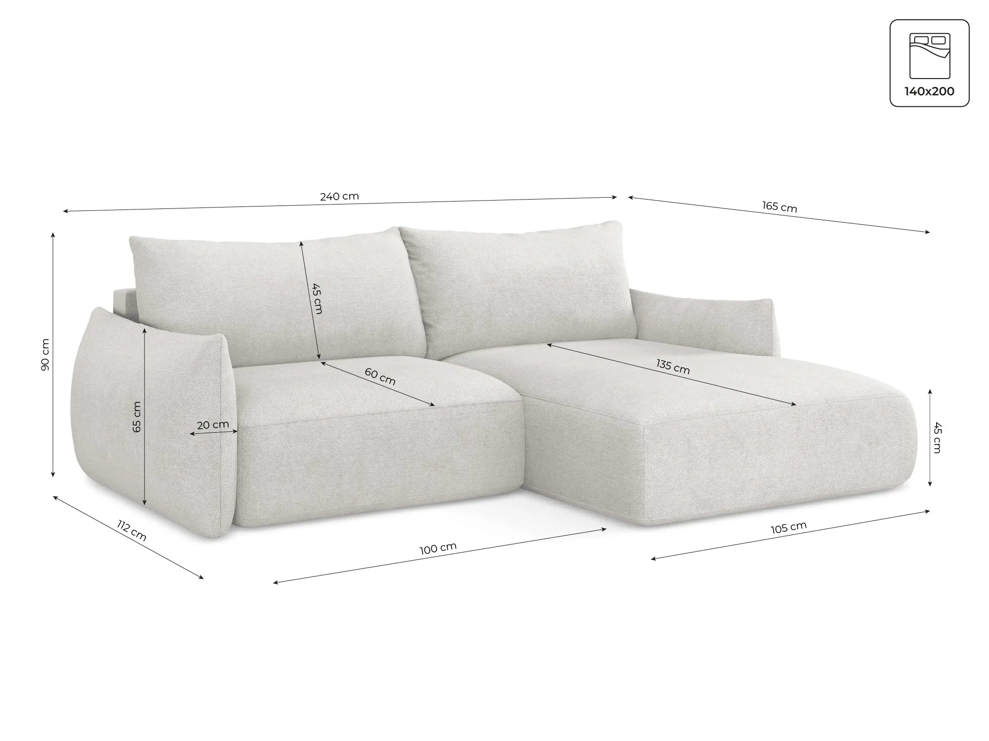 Flow - Sic - Jasny szary / Prawy