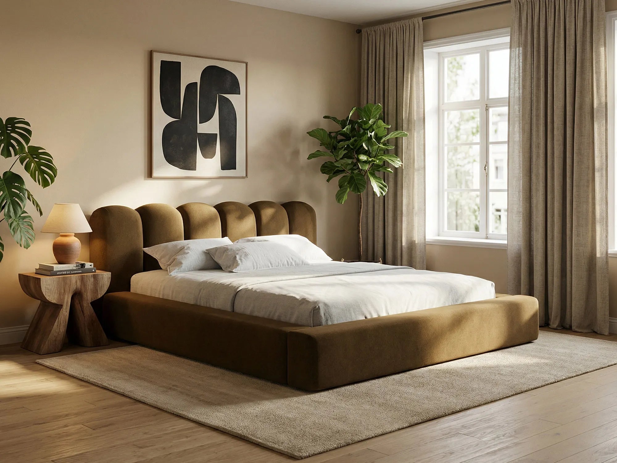 Vena - Pik - Jasny beż - 140x200