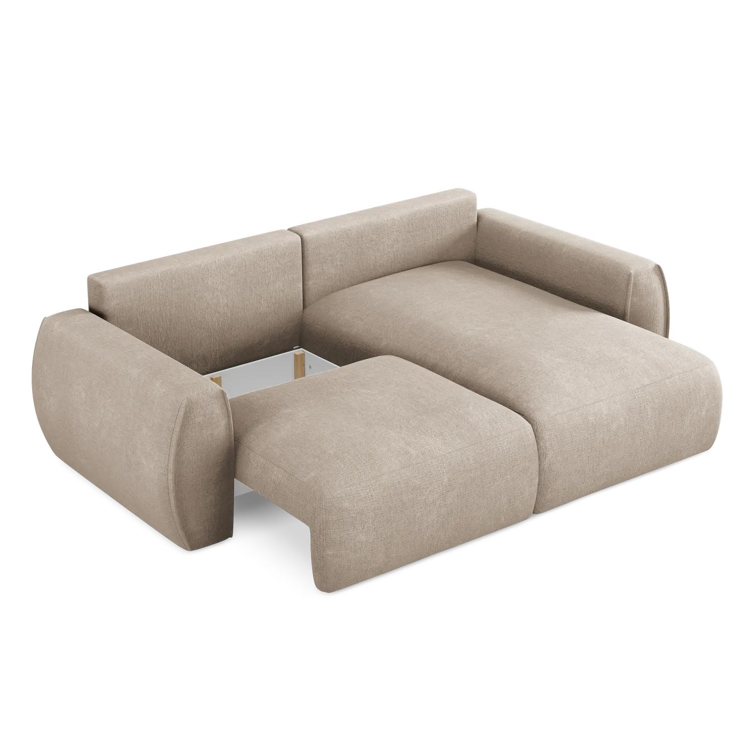 Tresor - Fabb - Ciemny beż / Prawy