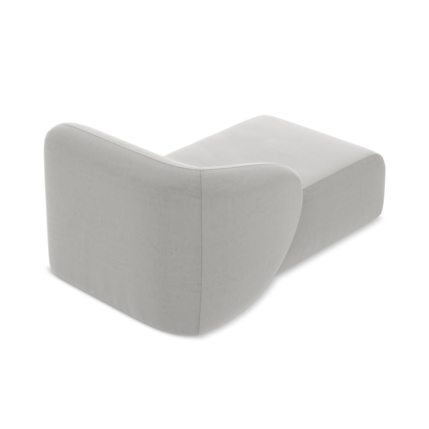 Bluvel - Fabb - Srebrny - Lewy