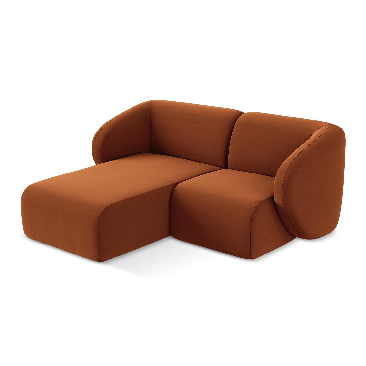 Bluvel - Fabb - Terakota - Lewy