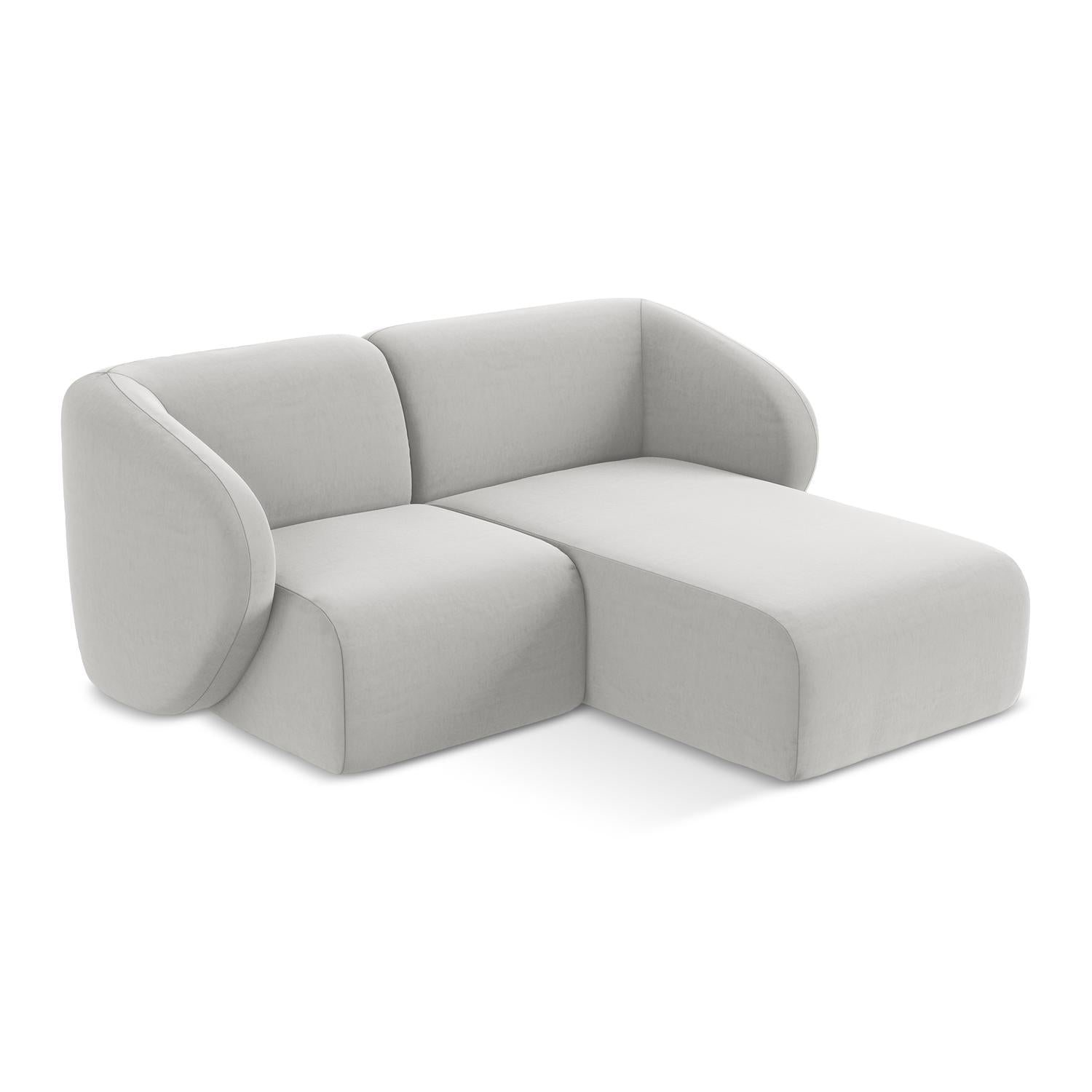 Bluvel - Fabb - Srebrny - Prawy