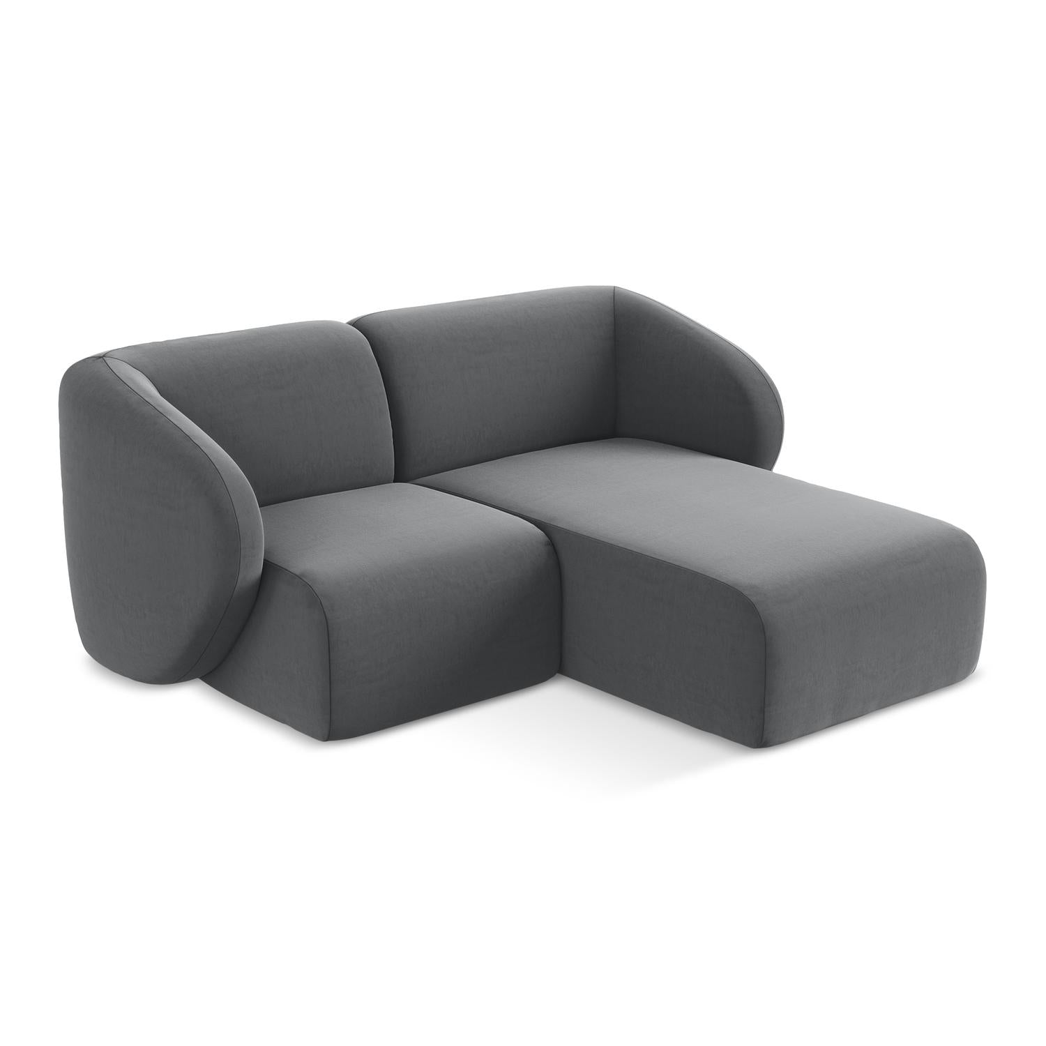 Bluvel - Fabb - Stalowy - Prawy