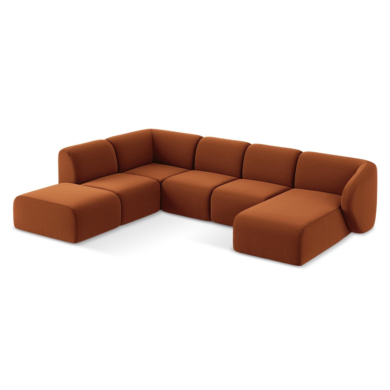 Bluvel - Fabb - Terakota - Lewy