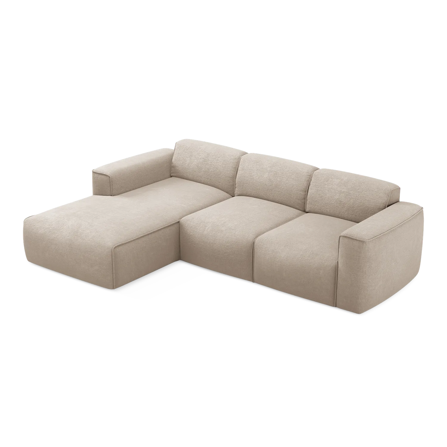 Tresor - Fabb - Ciemny beż / Lewy