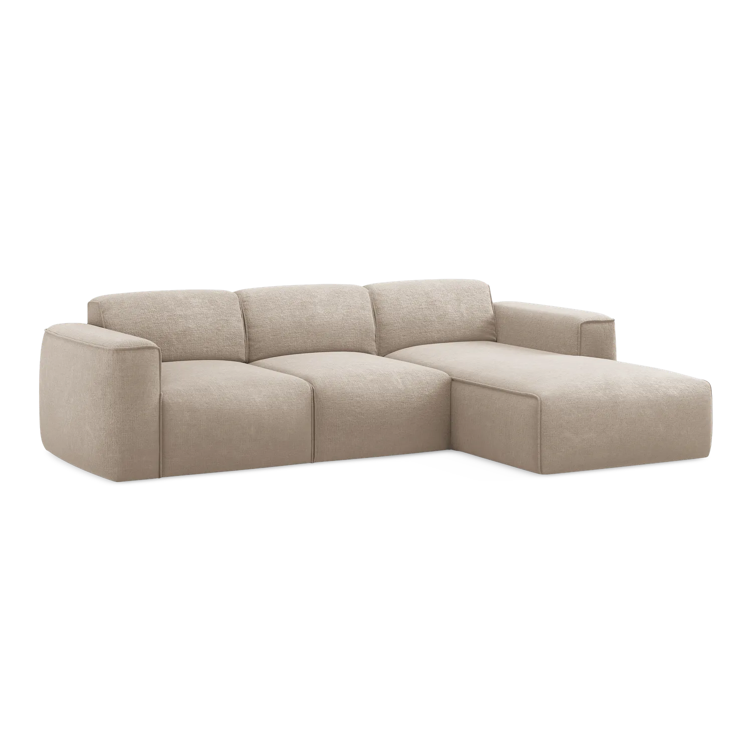 Tresor - Fabb - Ciemny beż / Prawy