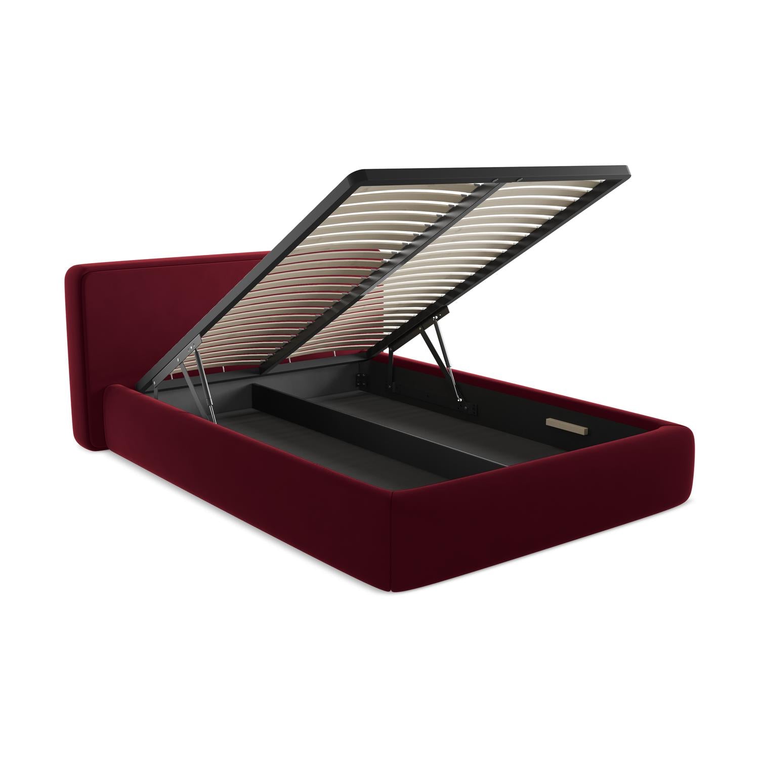 Riviera - Davis - Burgundowy - 140x200