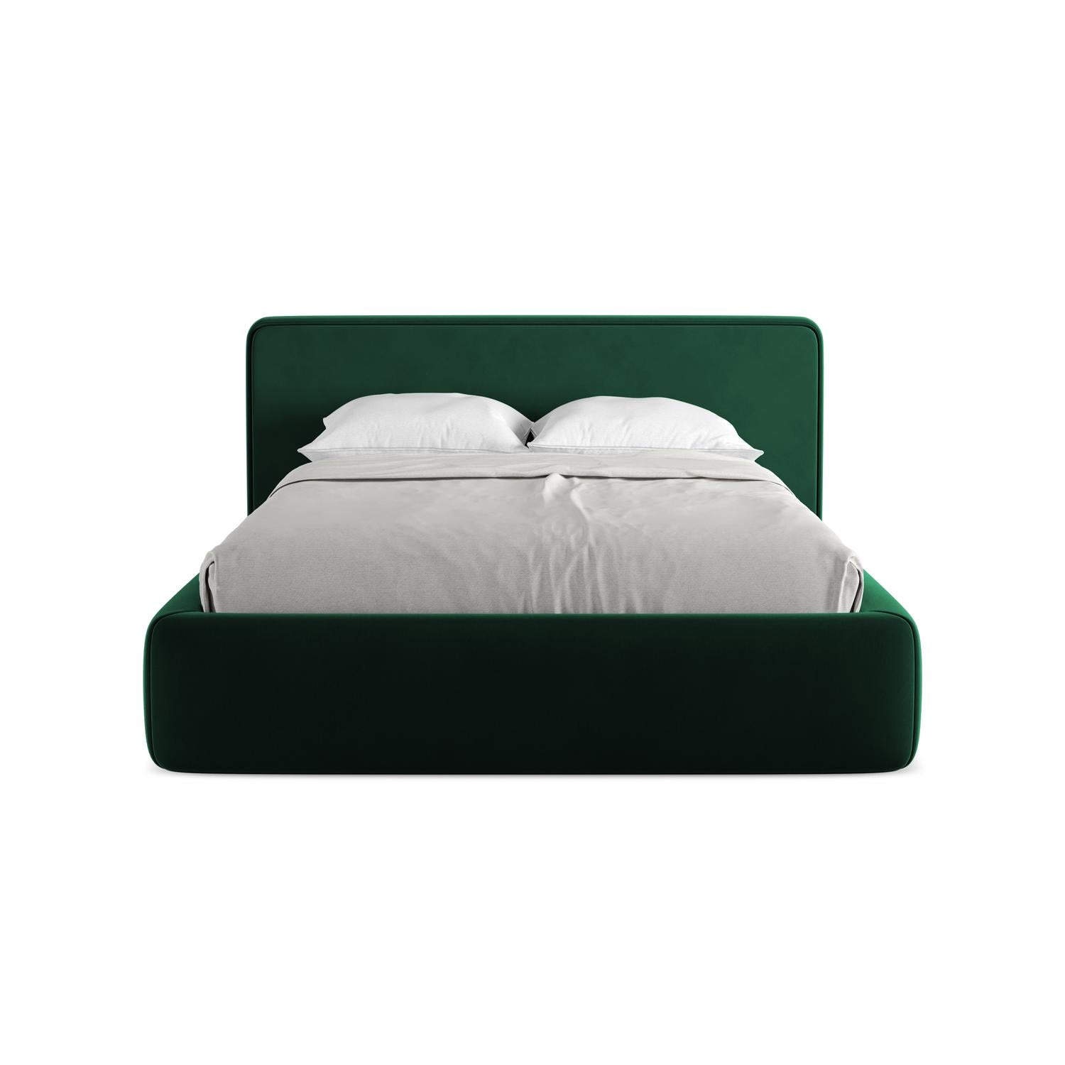 Riviera - Davis - Butelkowa zieleń - 140x200