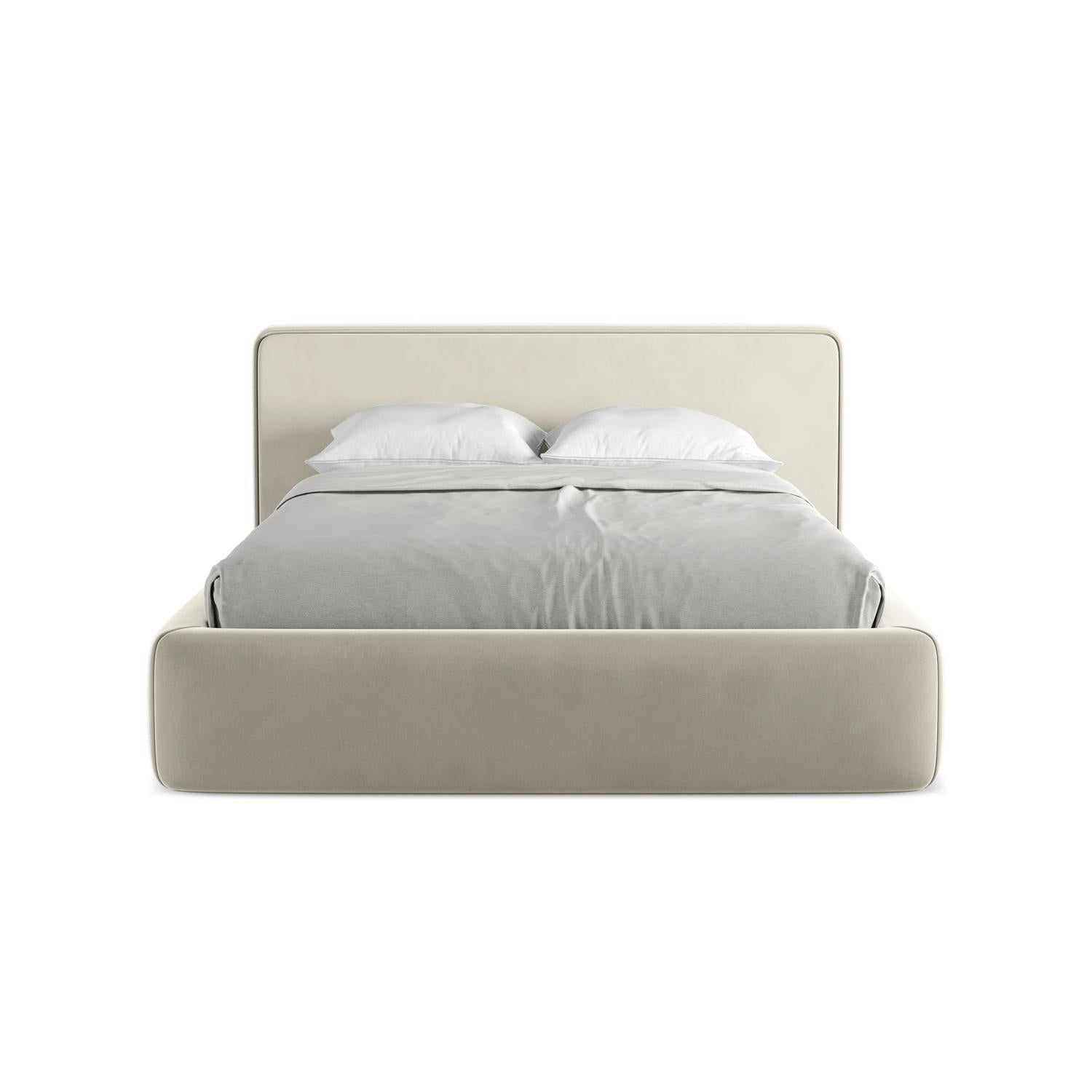 Riviera - Davis - Perłowy - 140x200