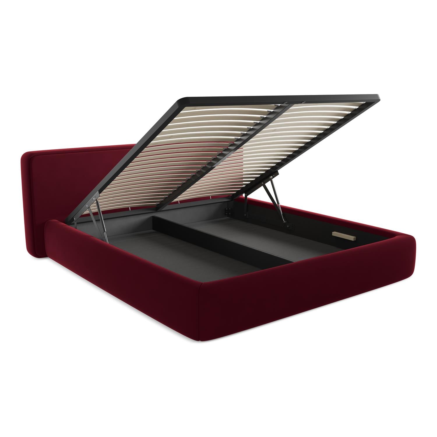 Riviera - Davis - Burgundowy - 180x200