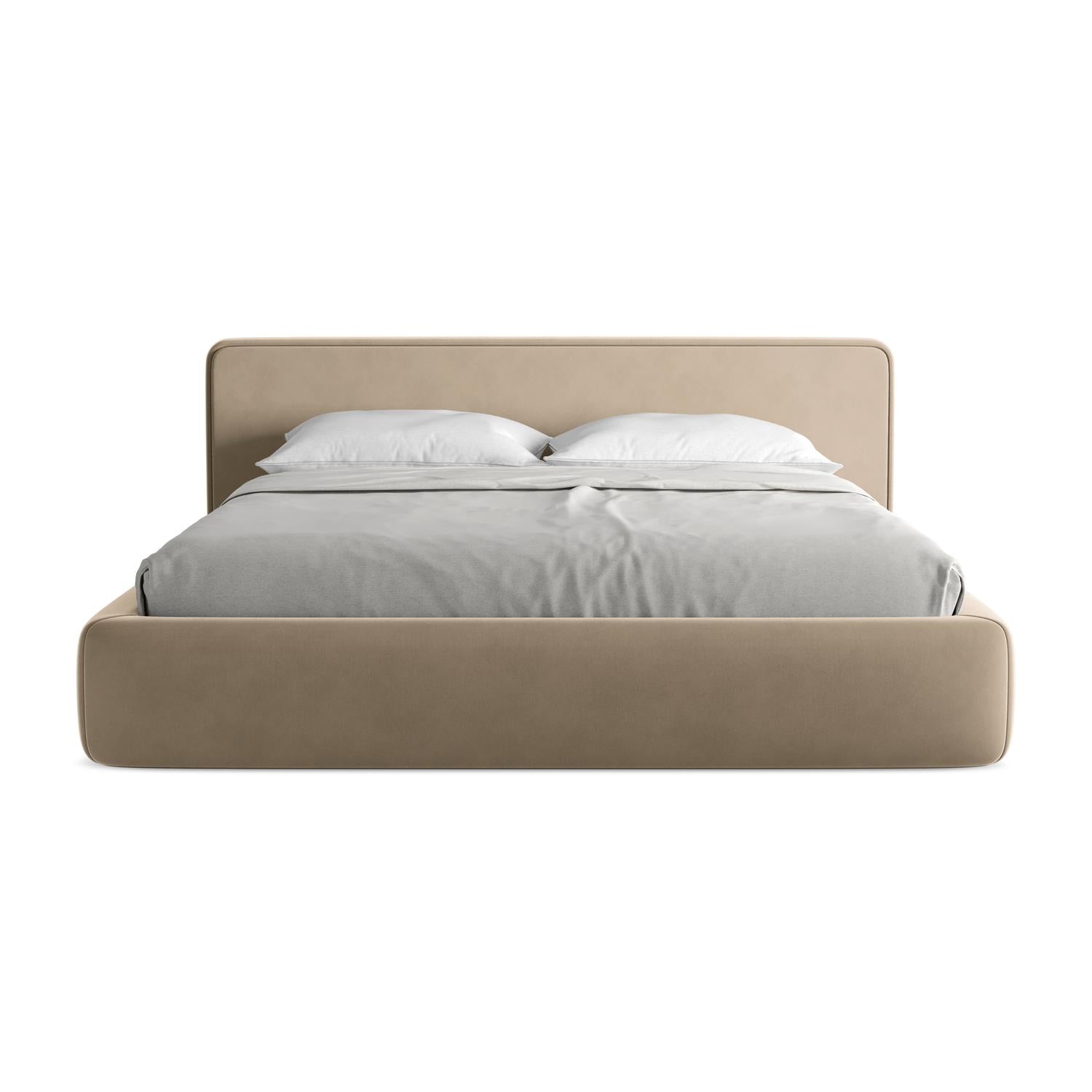 Riviera - Davis - Ciemny beż - 180x200