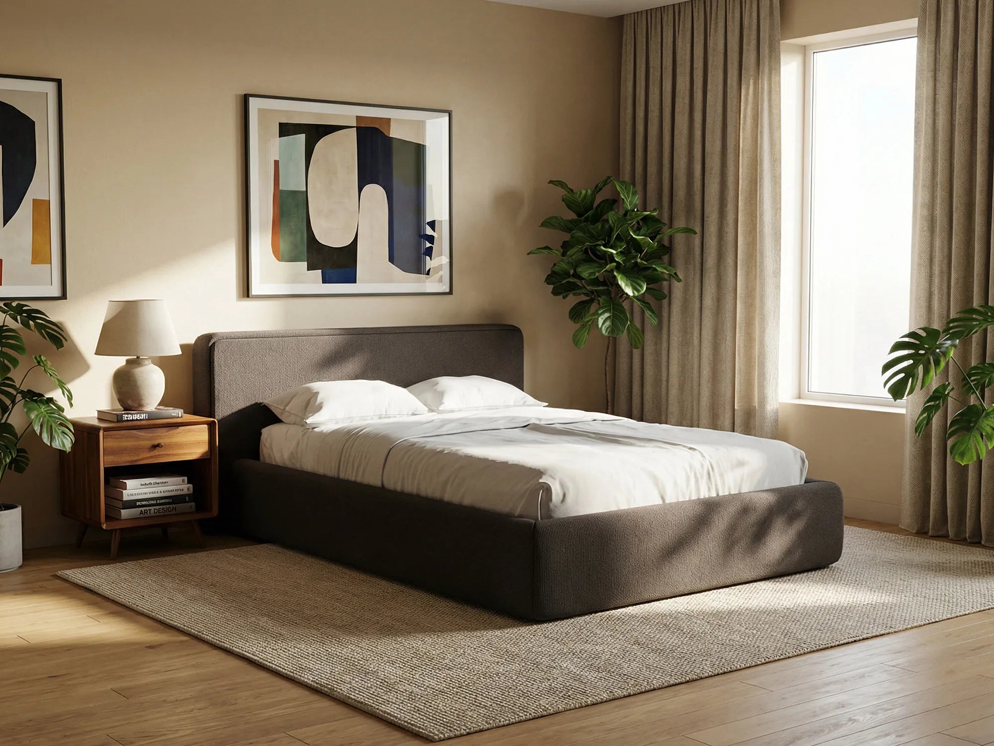 Riviera - Davis - Czarny - 180x200