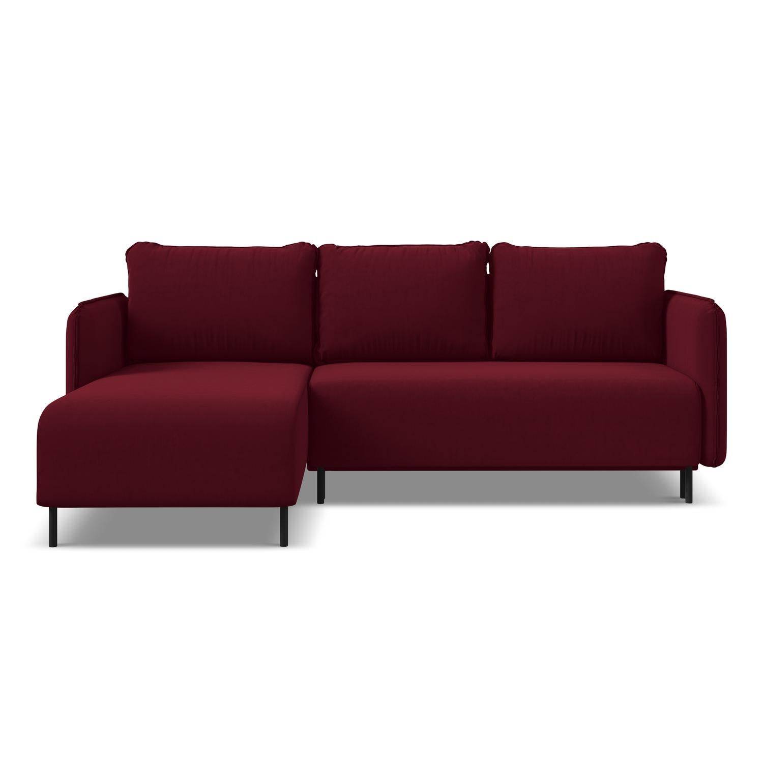 Riviera - Davis - Burgundowy / Lewy