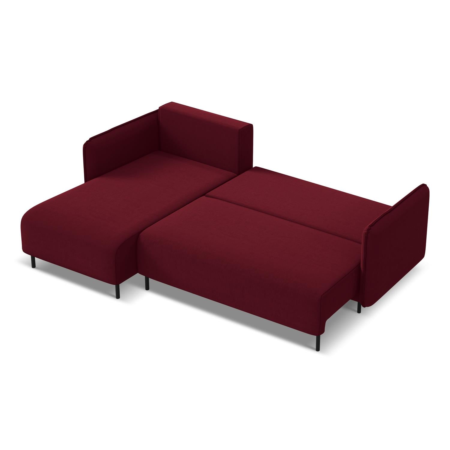 Riviera - Davis - Burgundowy / Lewy