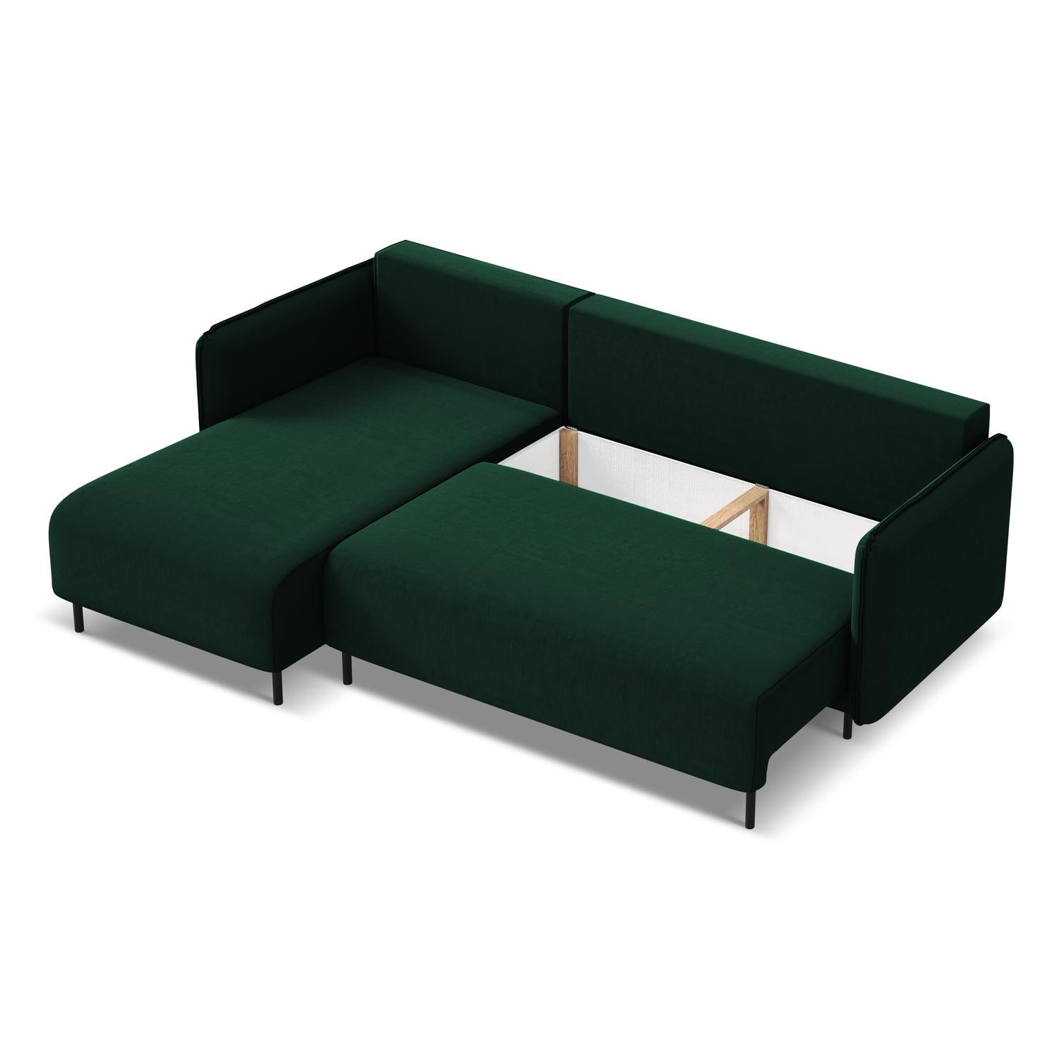 Riviera - Davis - Butelkowa zieleń / Lewy